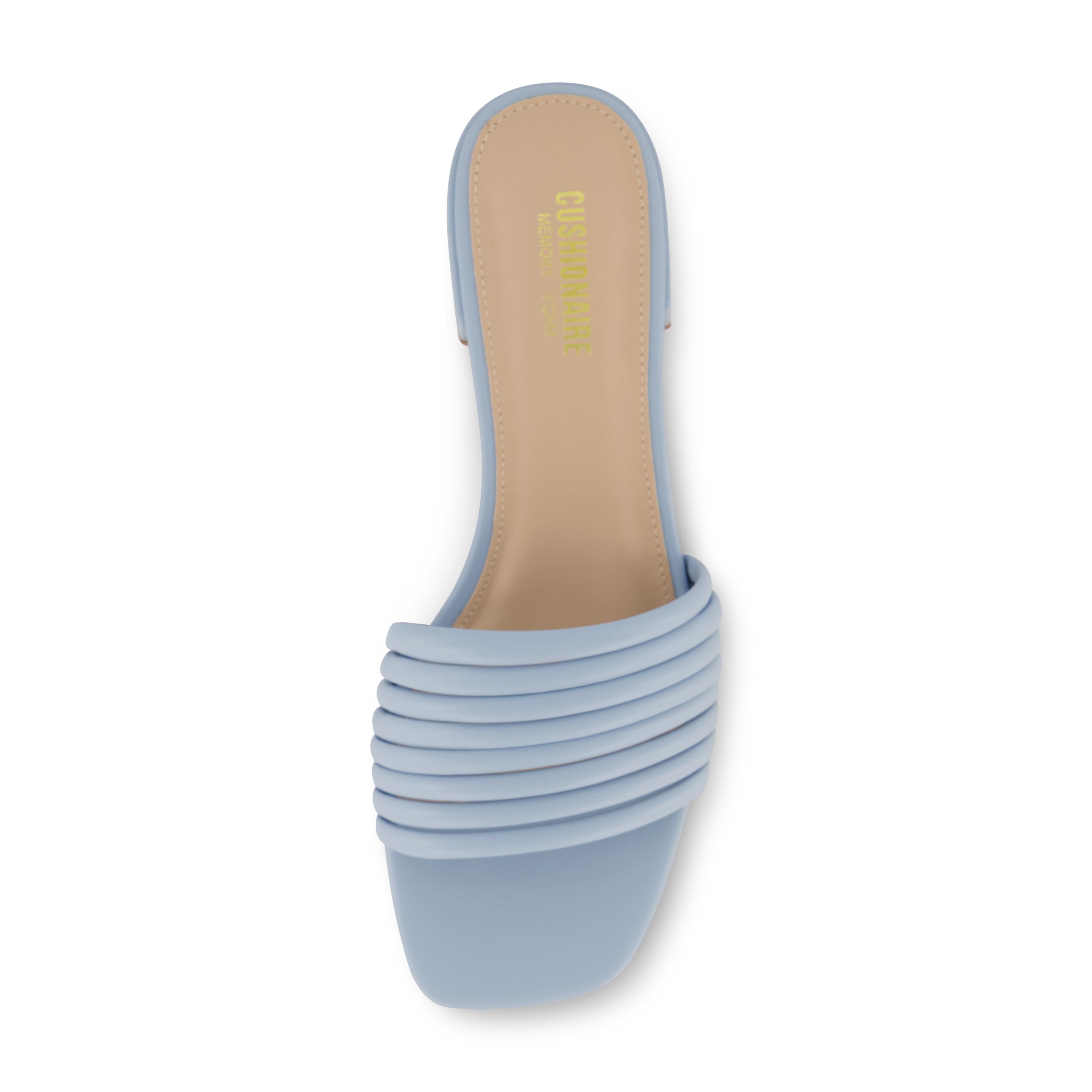 Nino Strappy Block Heeled Sandal Pale Blue