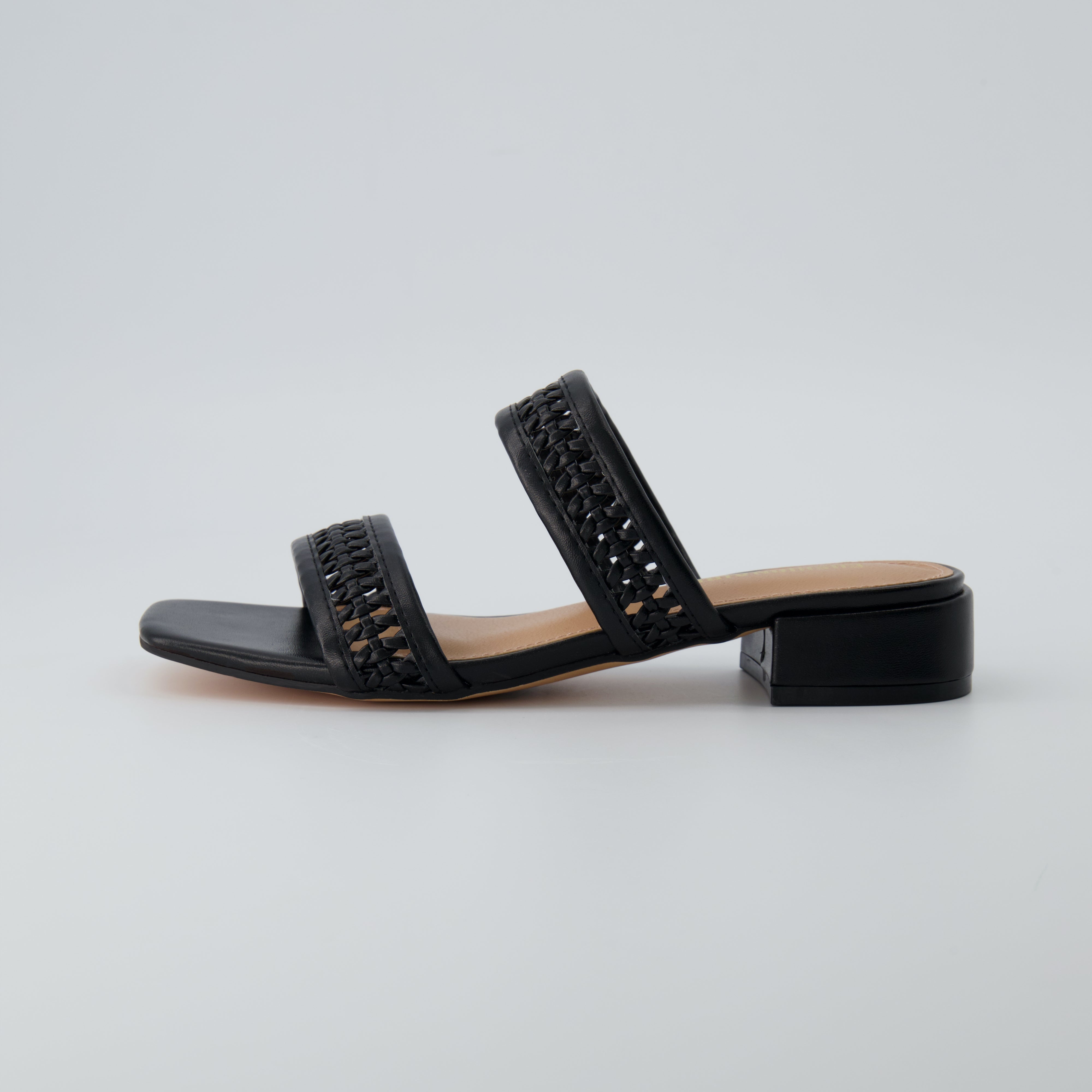 Norma Block Heel Sandals Black