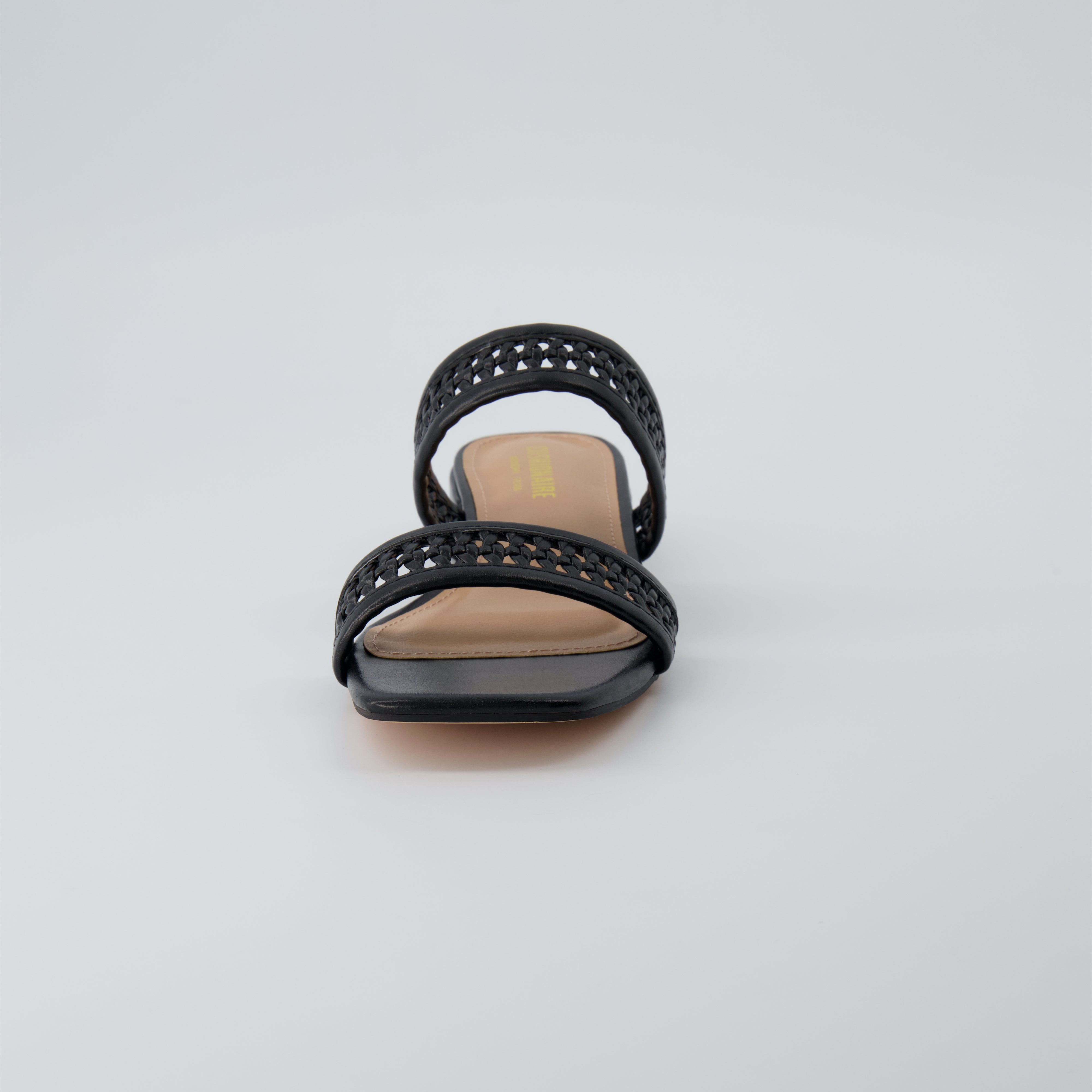 Norma Block Heel Sandals Black