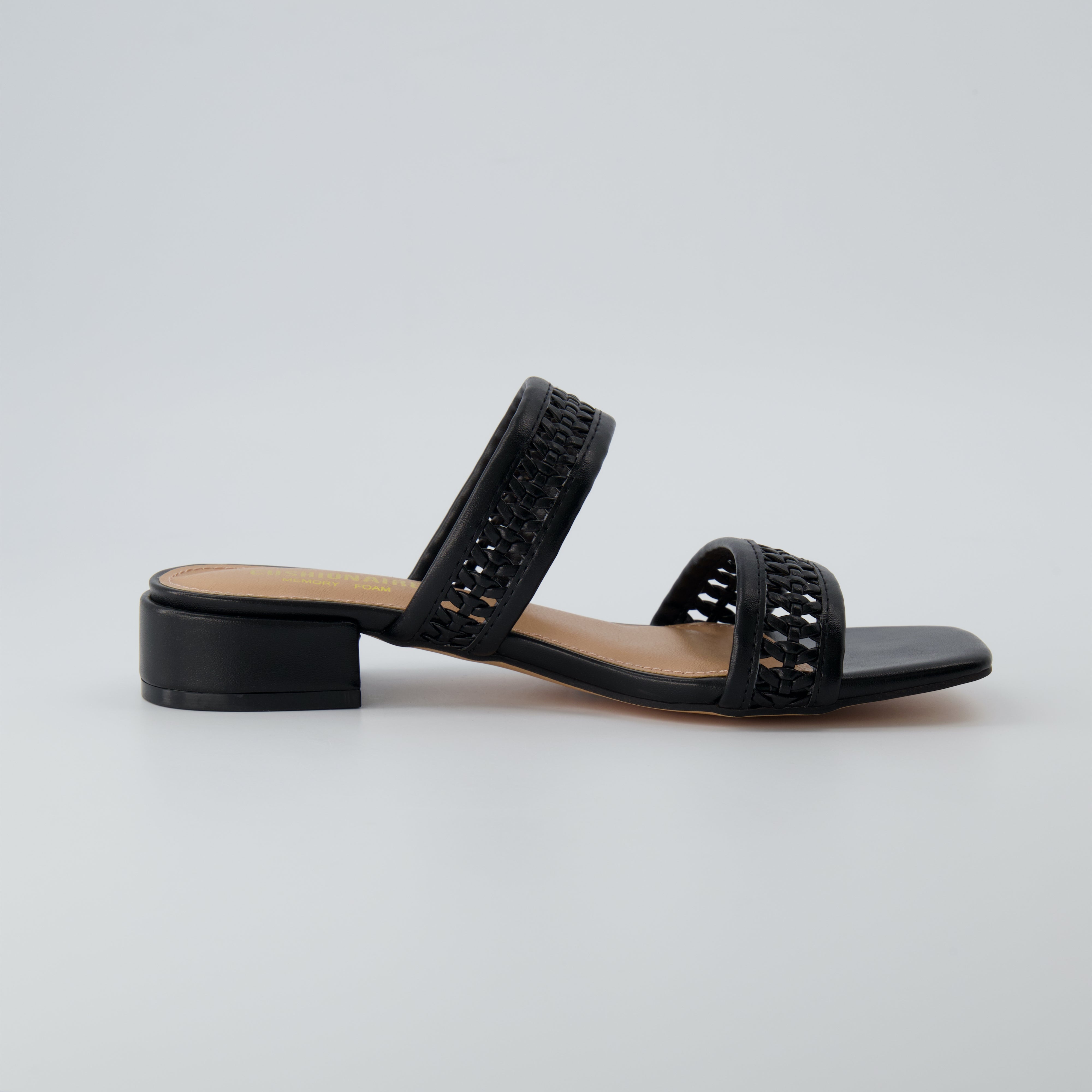Norma Block Heel Sandals Black