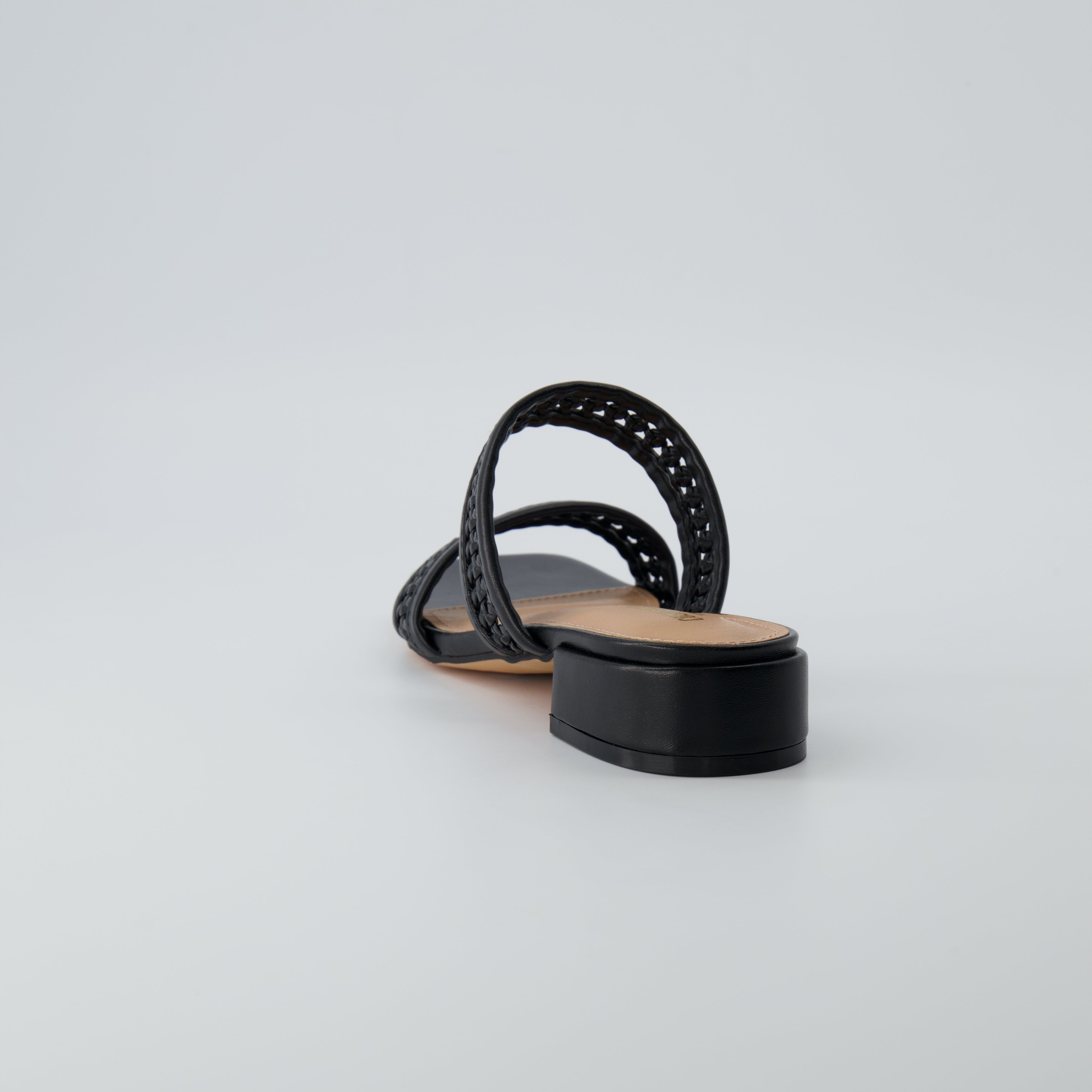 Norma Block Heel Sandals Black