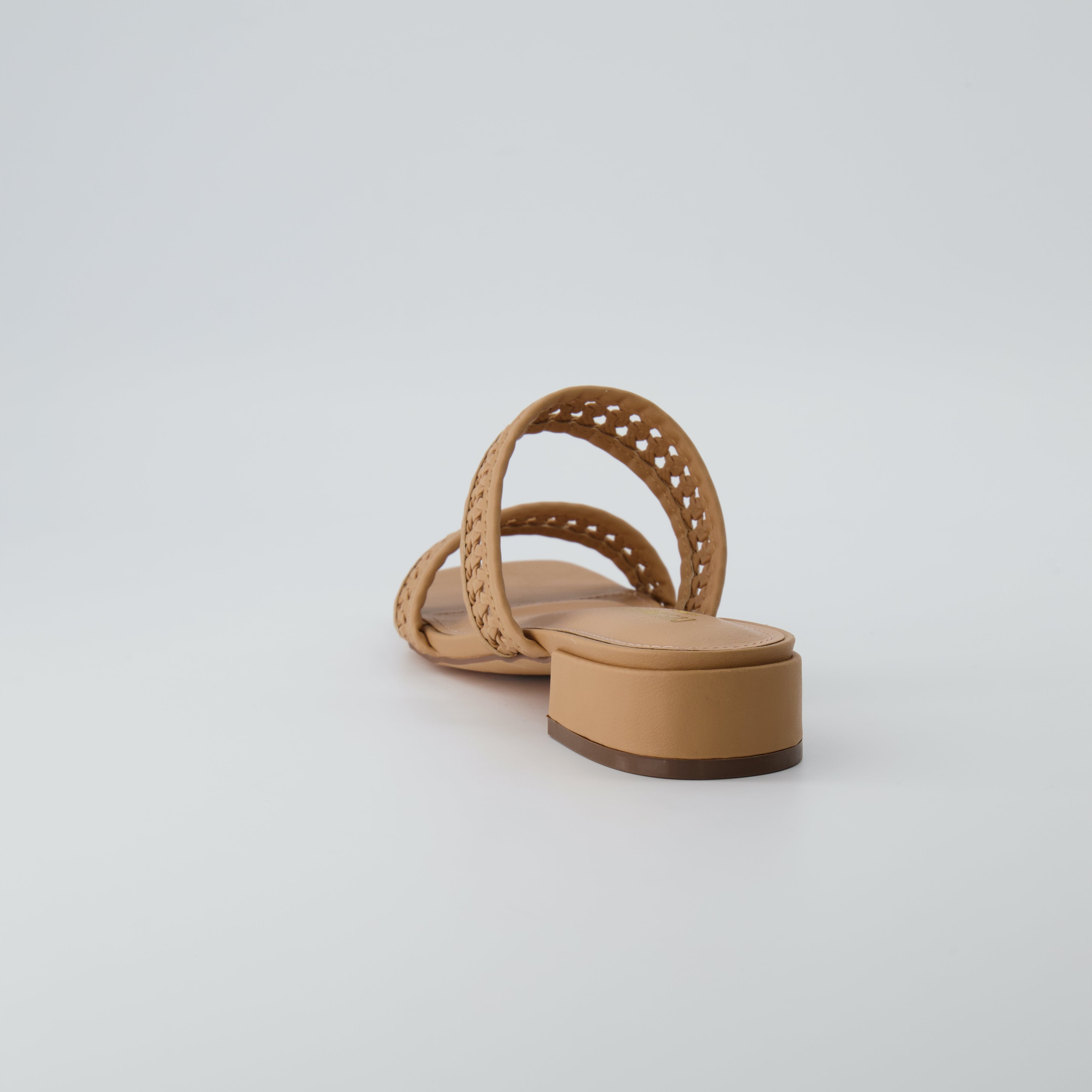 Norma Block Heel Sandals Tan