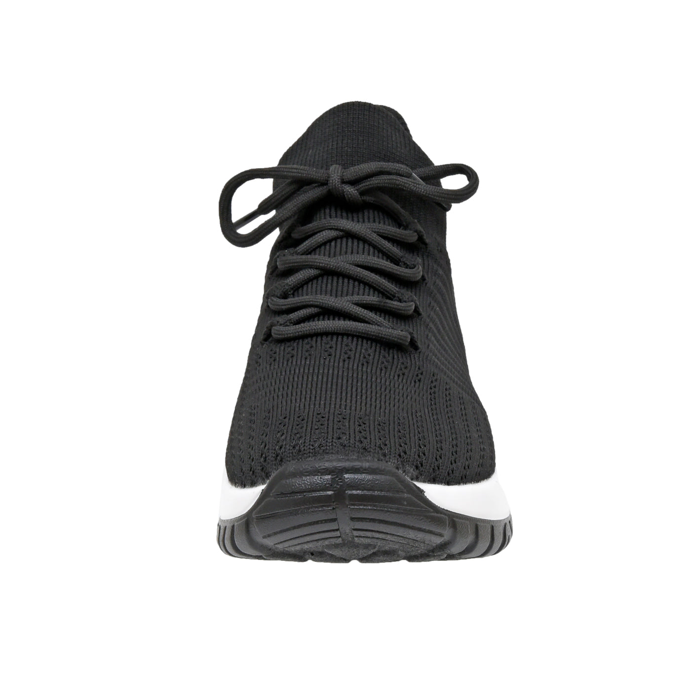 Blaze Knit Trainer Black White