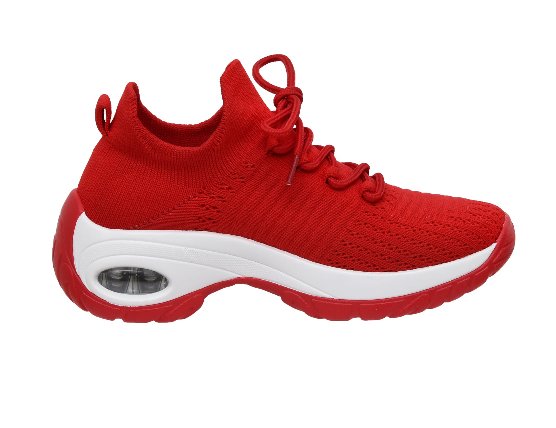 Blaze Knit Trainer Red