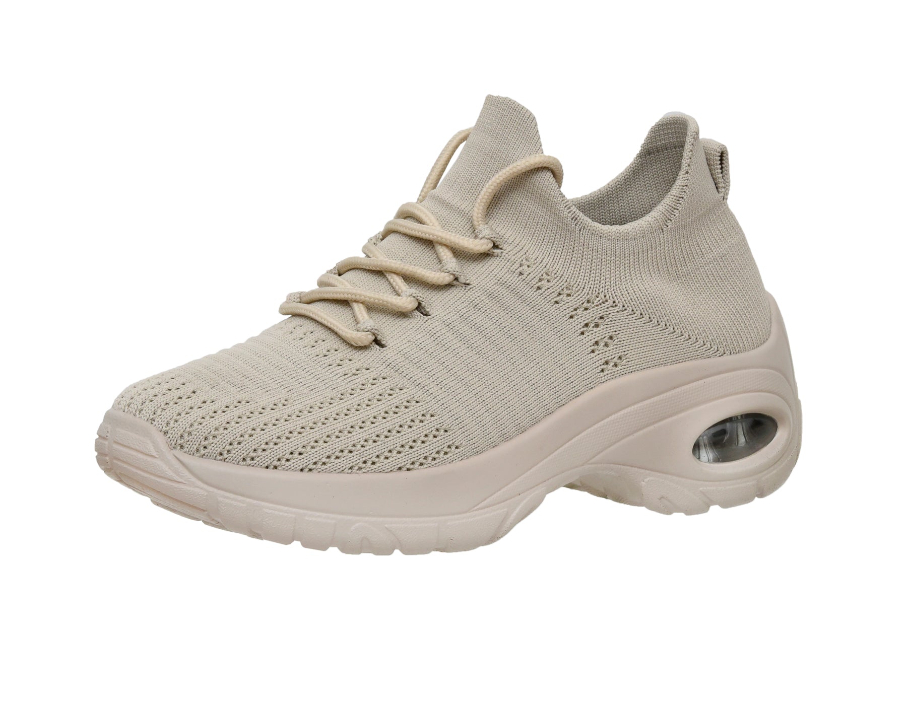 Blaze Knit Trainer Taupe