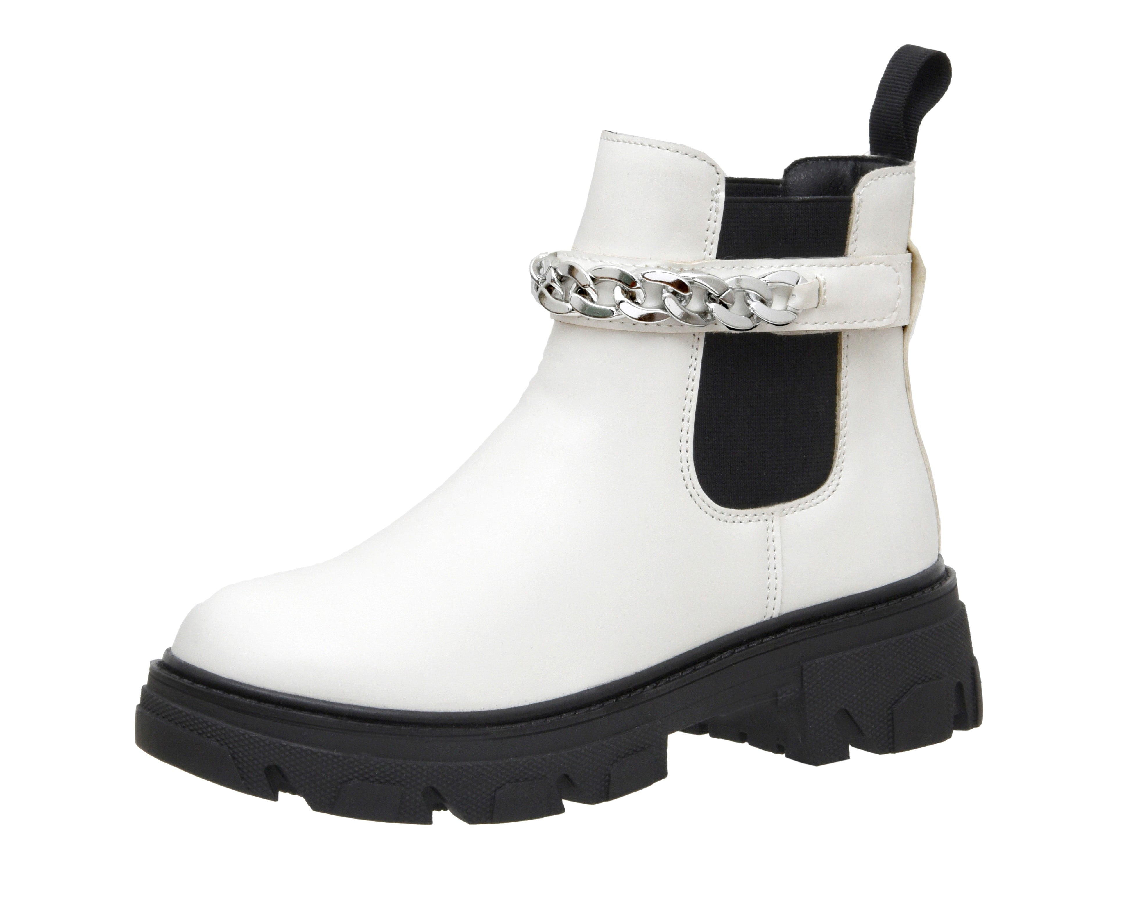 Clover Chelsea Boot White