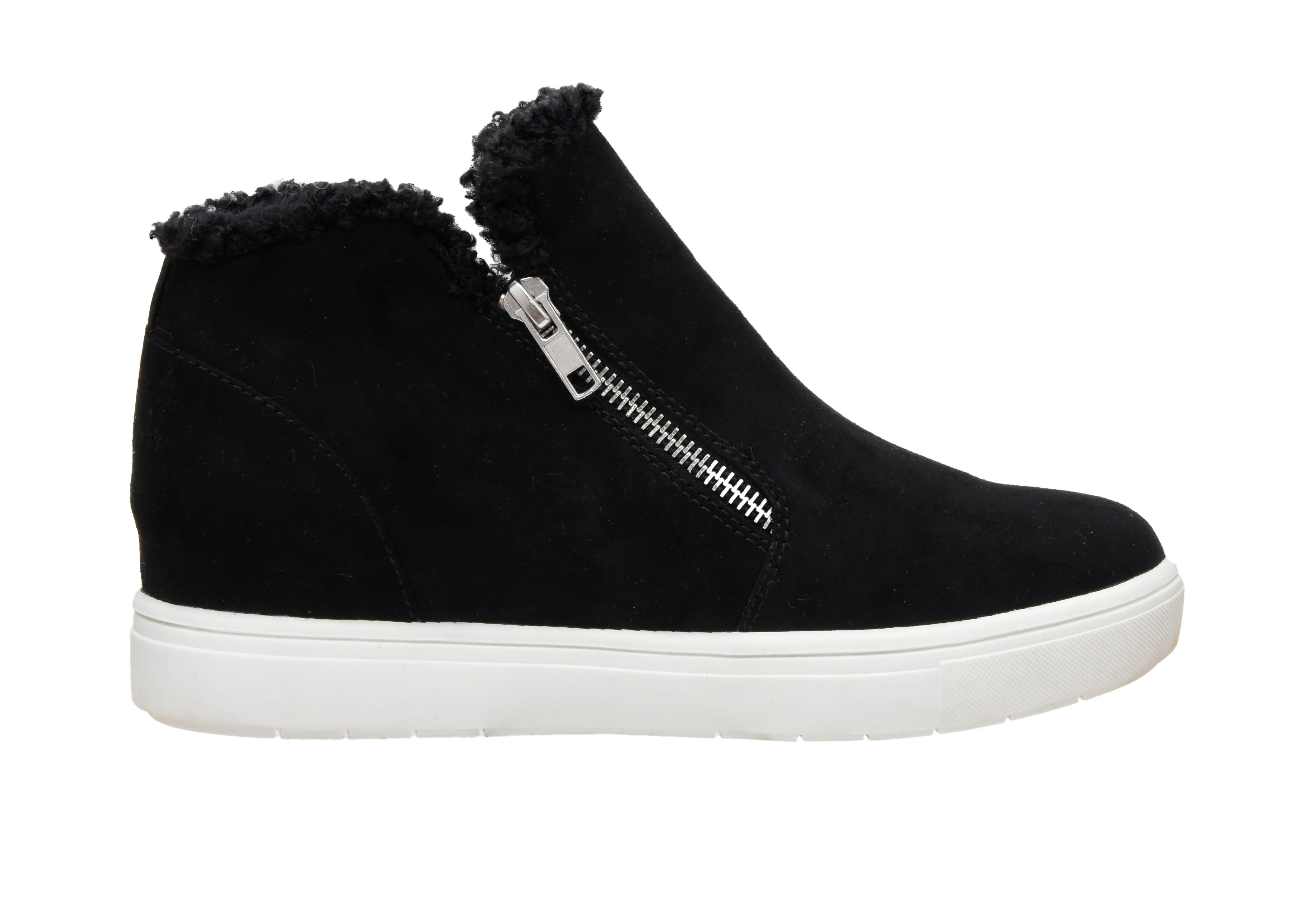 Heaven Cozy Wedge Sneaker Black