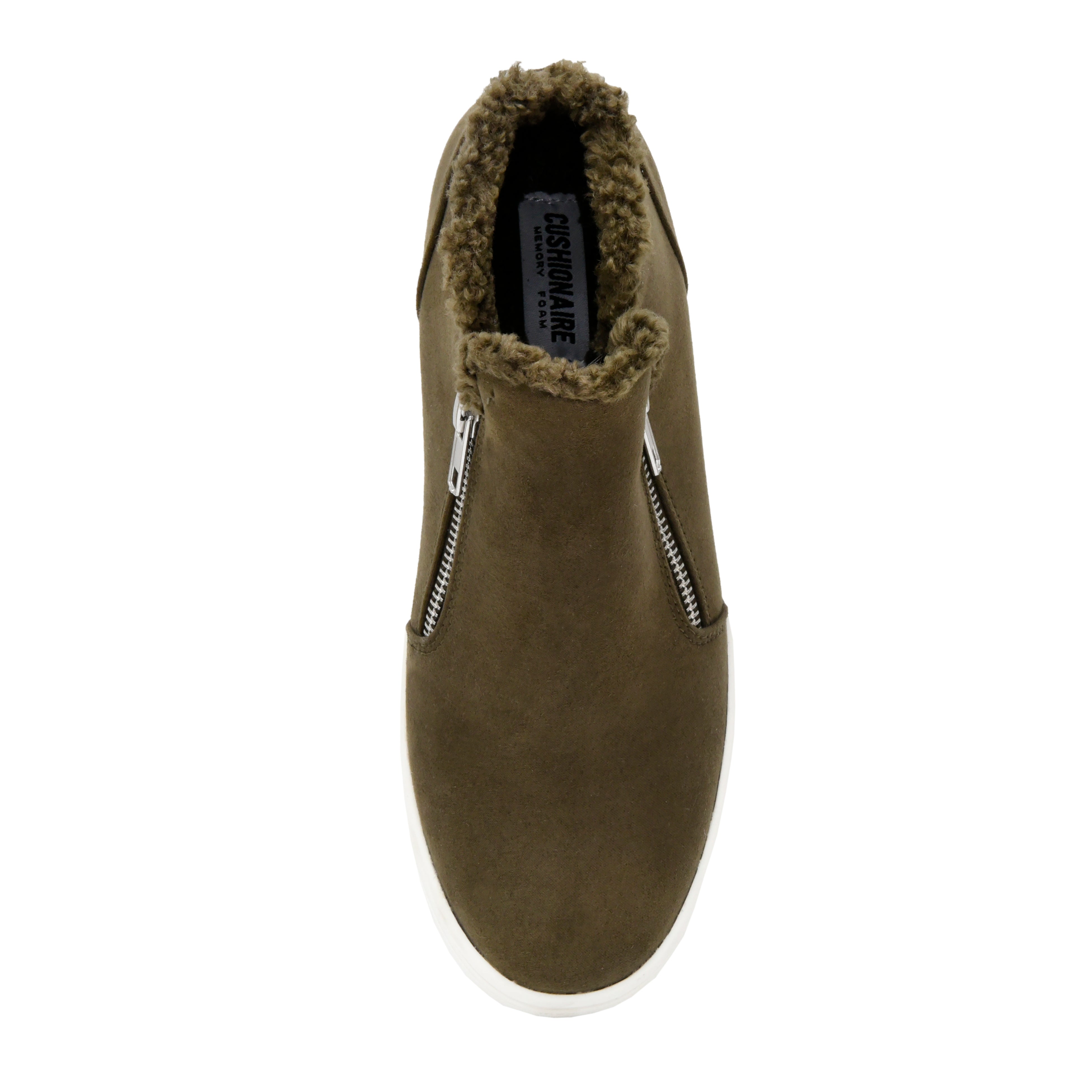 Heaven Cozy Wedge Sneaker Olive