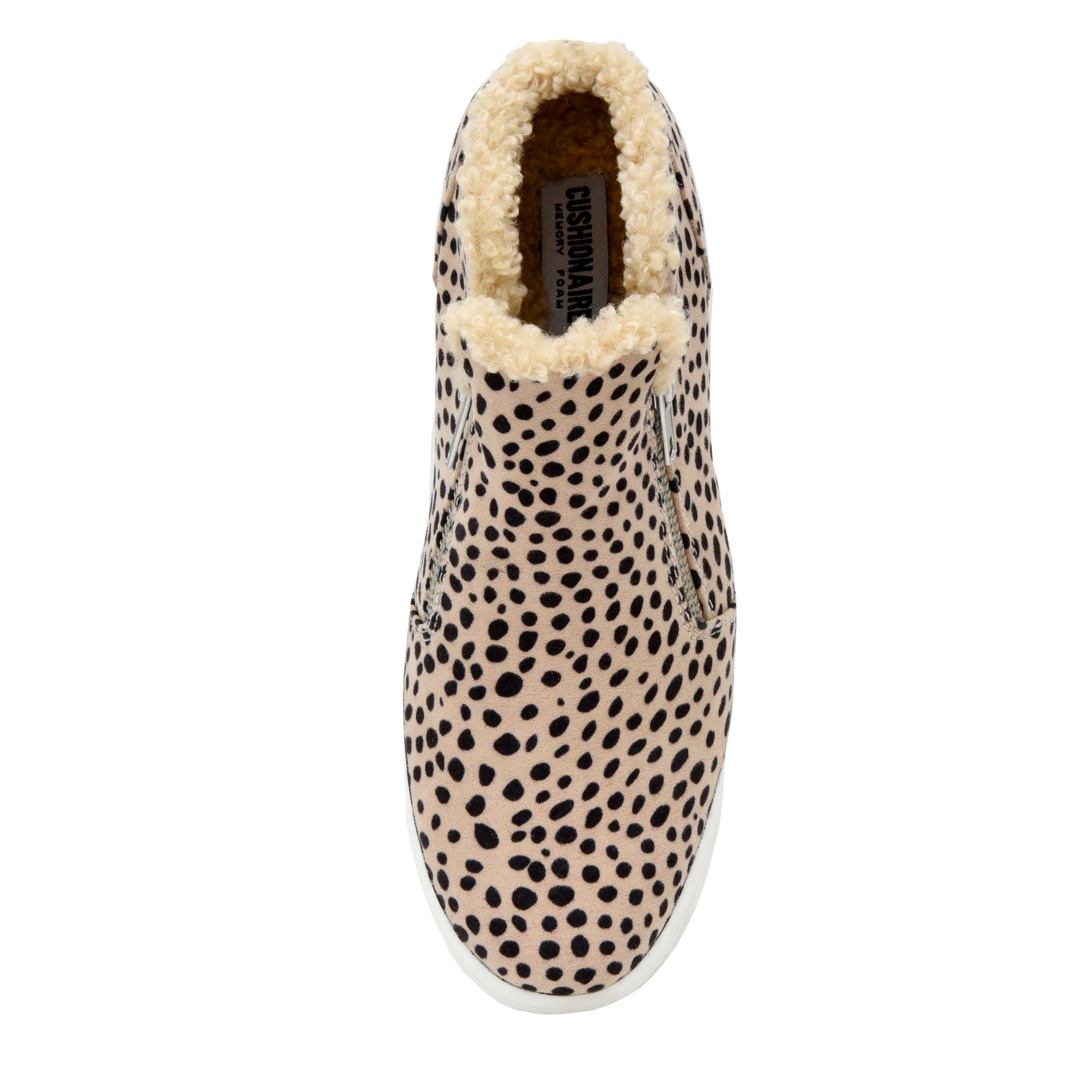 Heaven Cozy Wedge Sneaker Spotted Cheetah