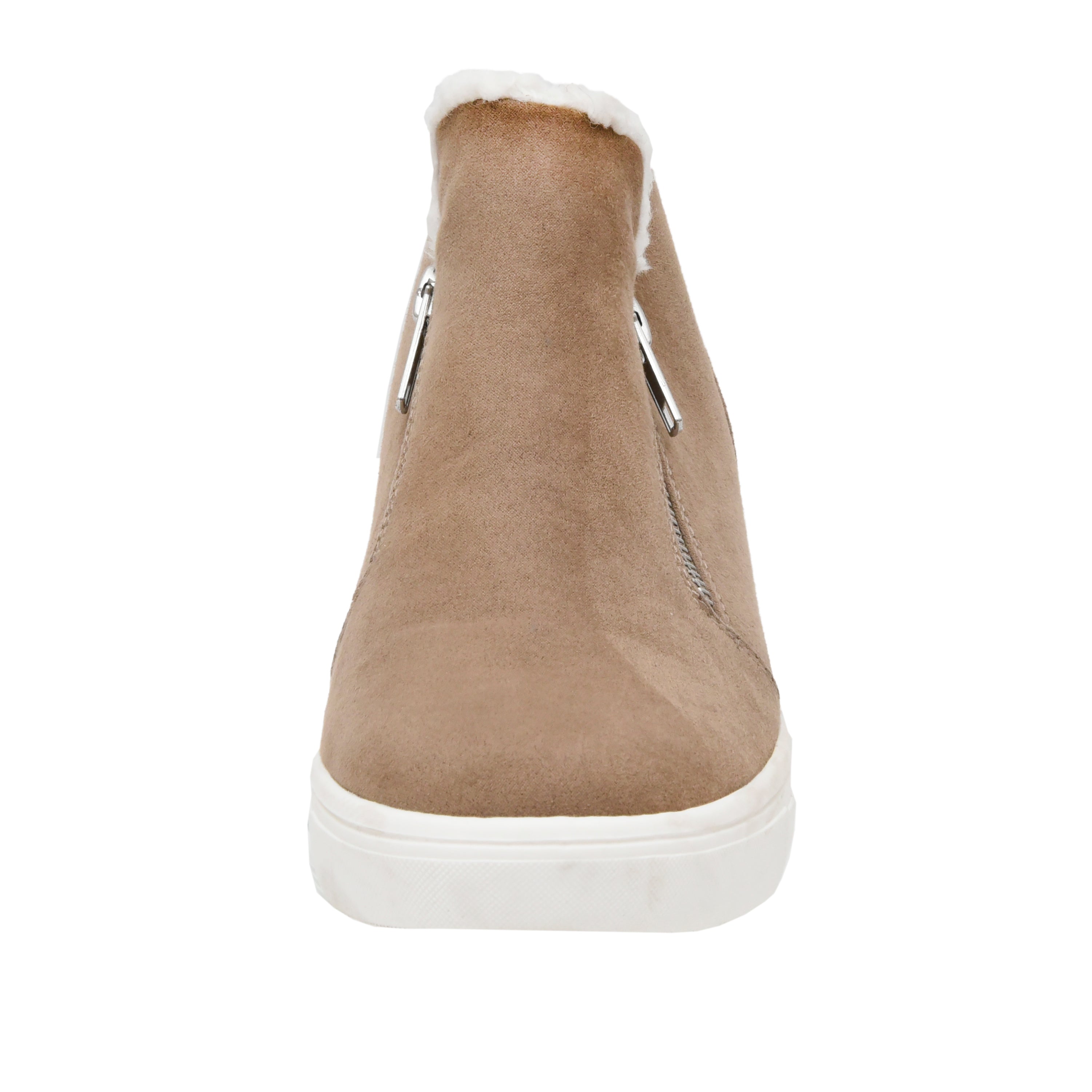 Heaven Cozy Wedge Sneaker Taupe