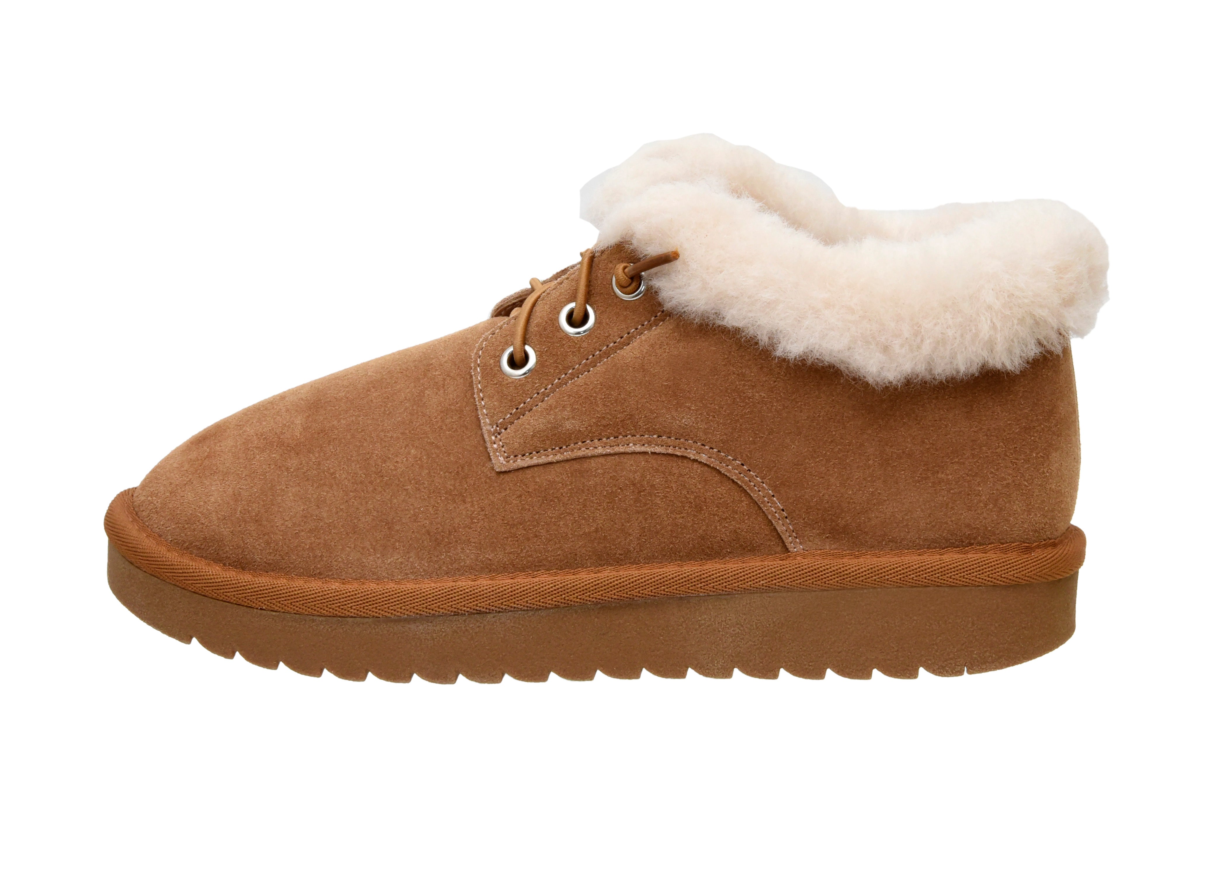 Hope Slip-on Cozy Boot Chestnut