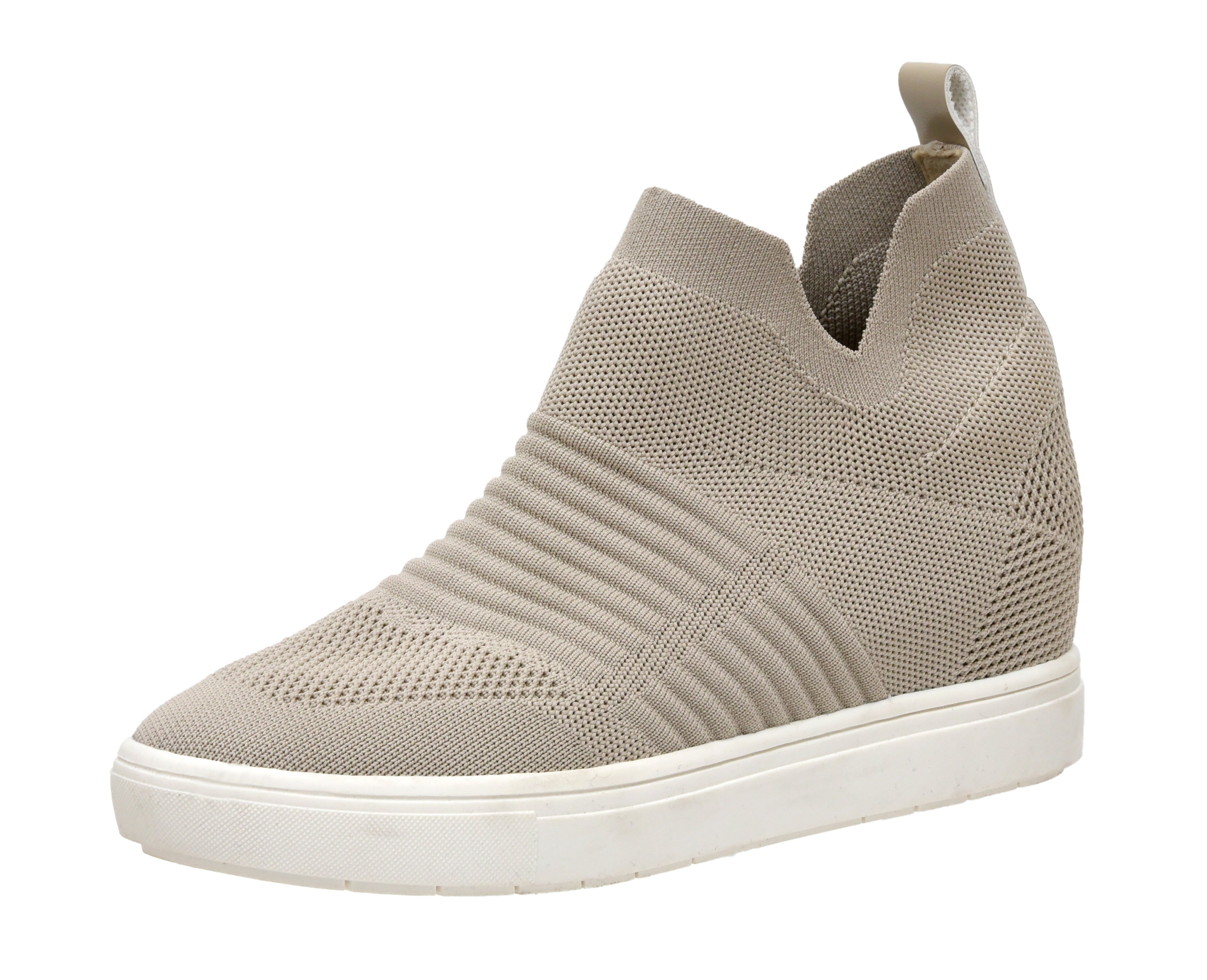 Hoyt Knit Wedge Sneaker Natural