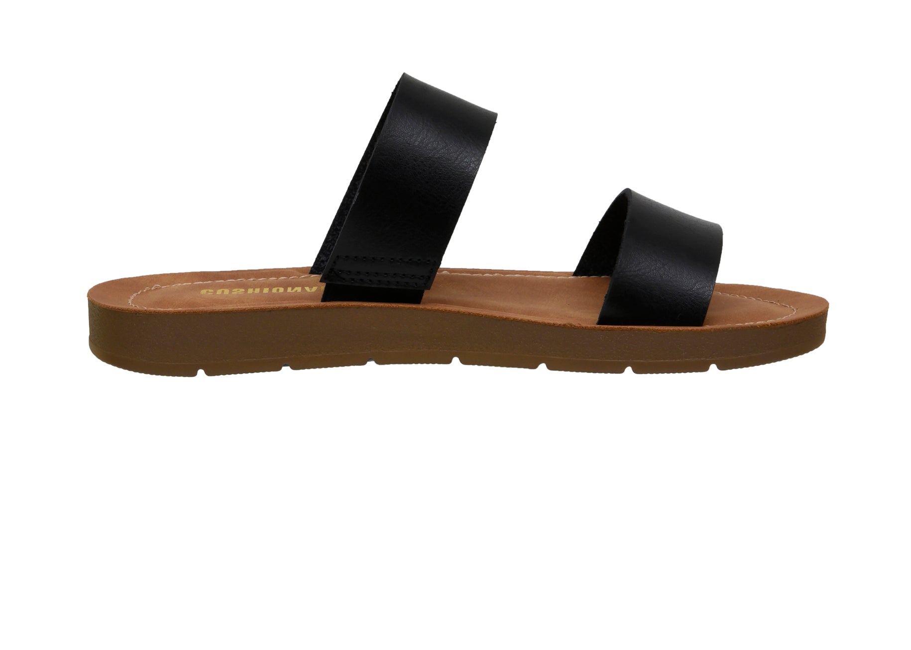 Imelda Two Band Sandal Black