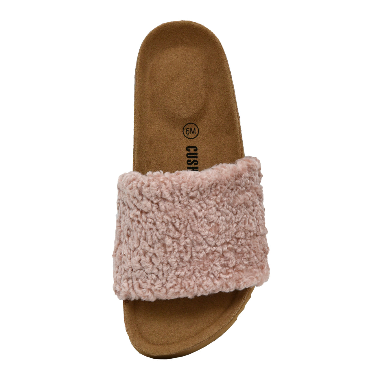 Lonie One Band Cork Footbed Sandal Blush