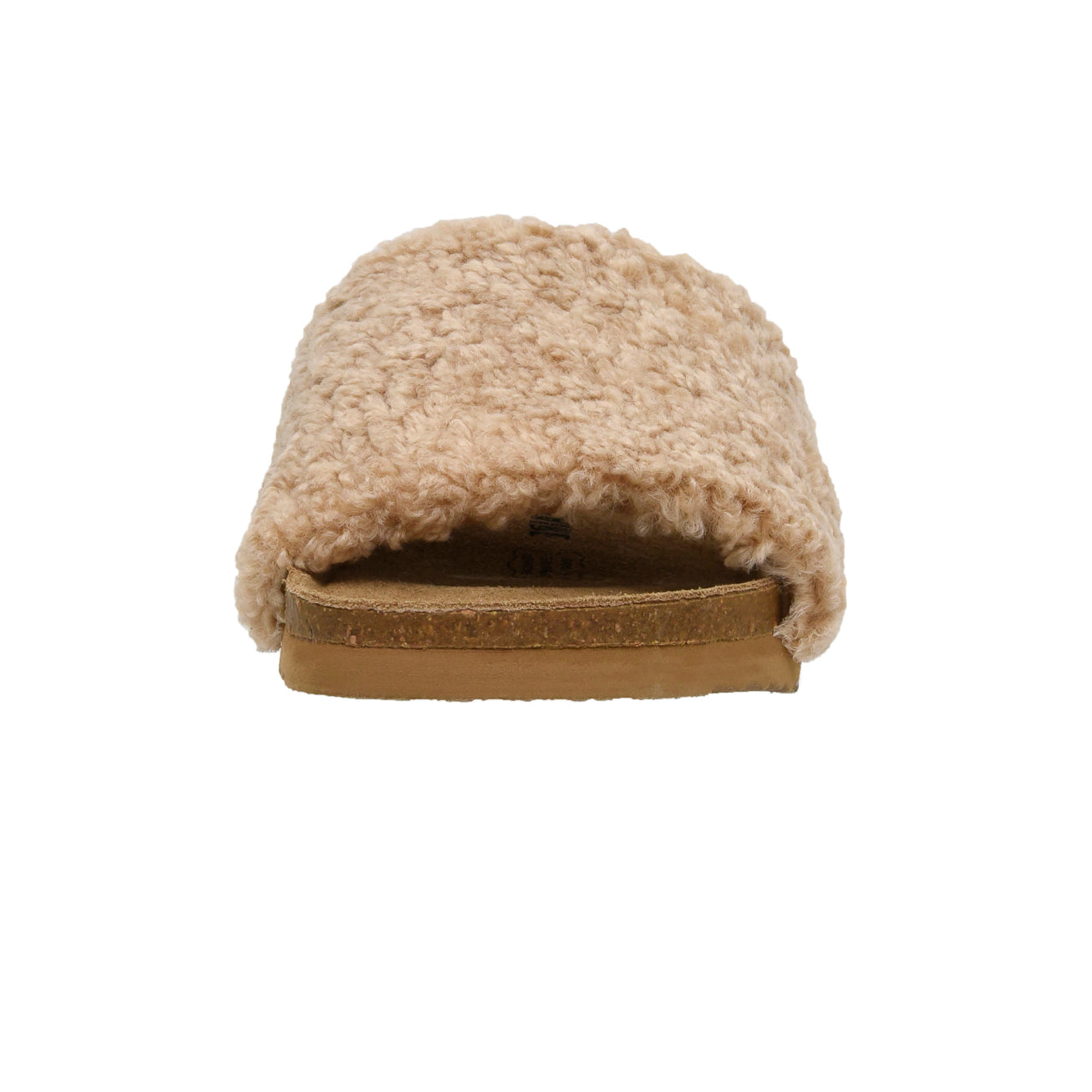 Lonie One Band Cork Footbed Sandal Cream