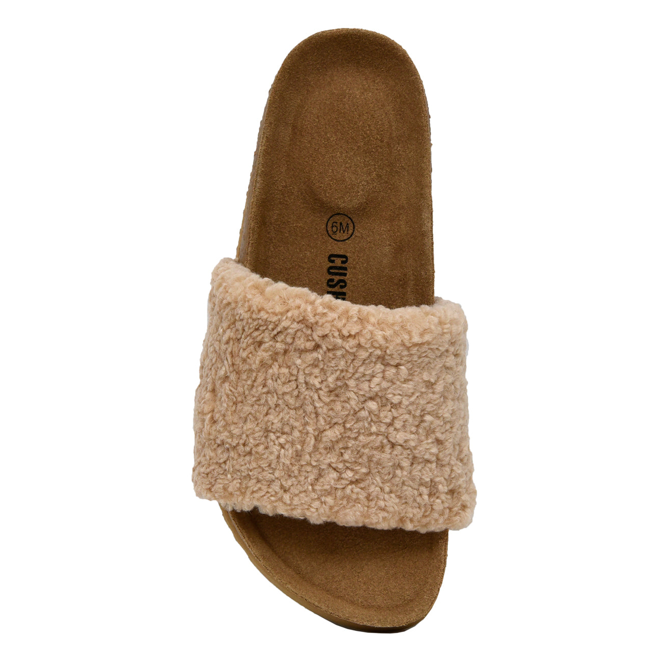 Lonie One Band Cork Footbed Sandal Cream