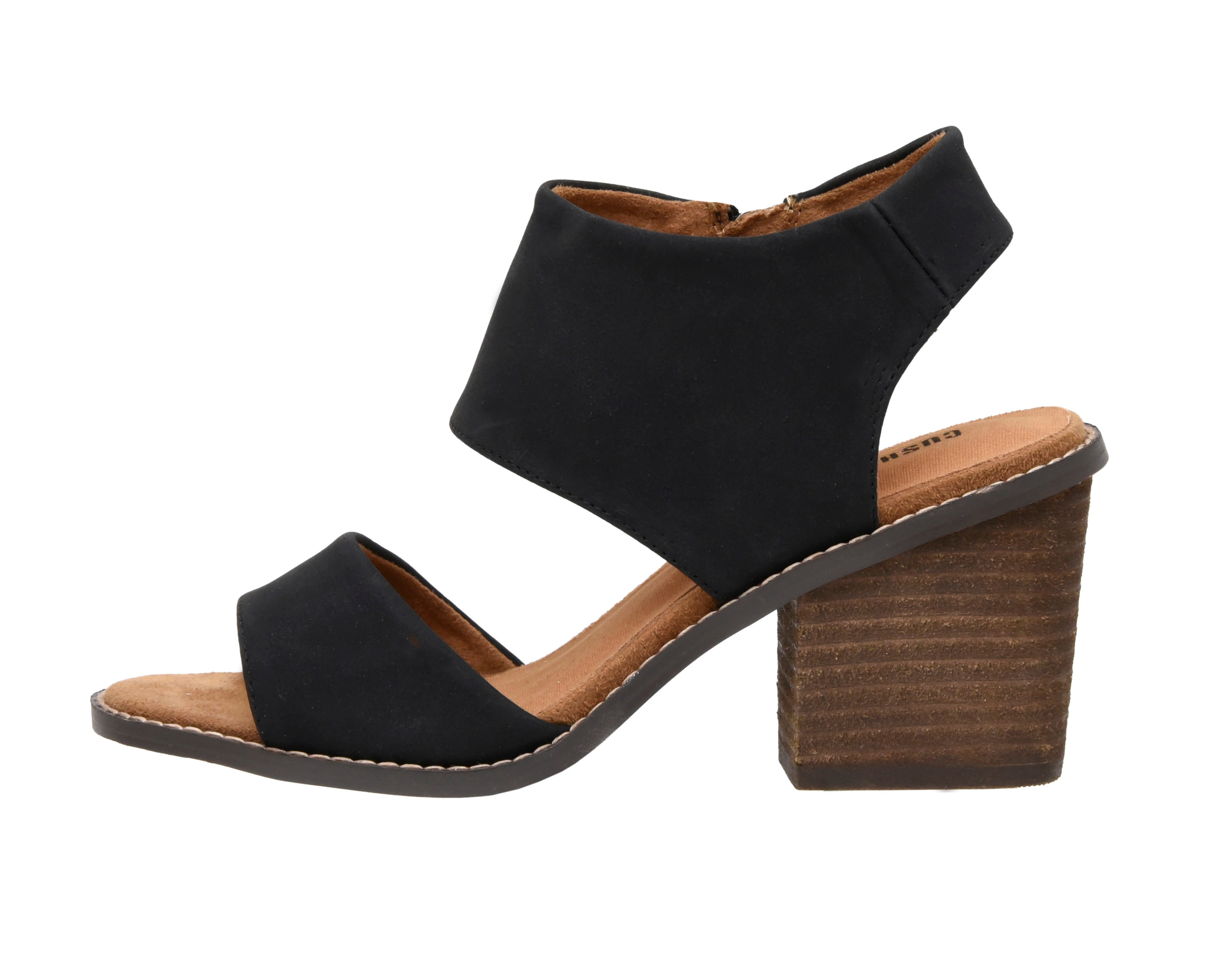 Rosanna Open Heel Sandal Black