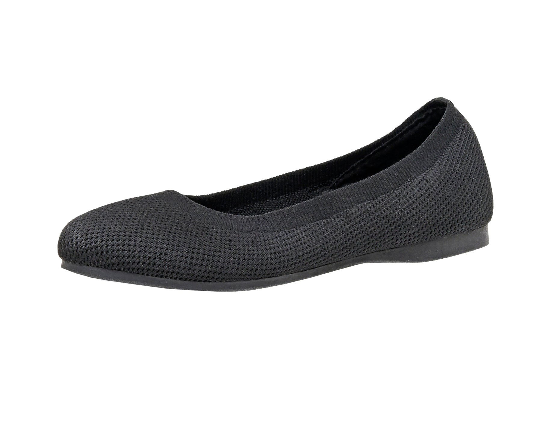 Tyra Knit Ballet Flat Black