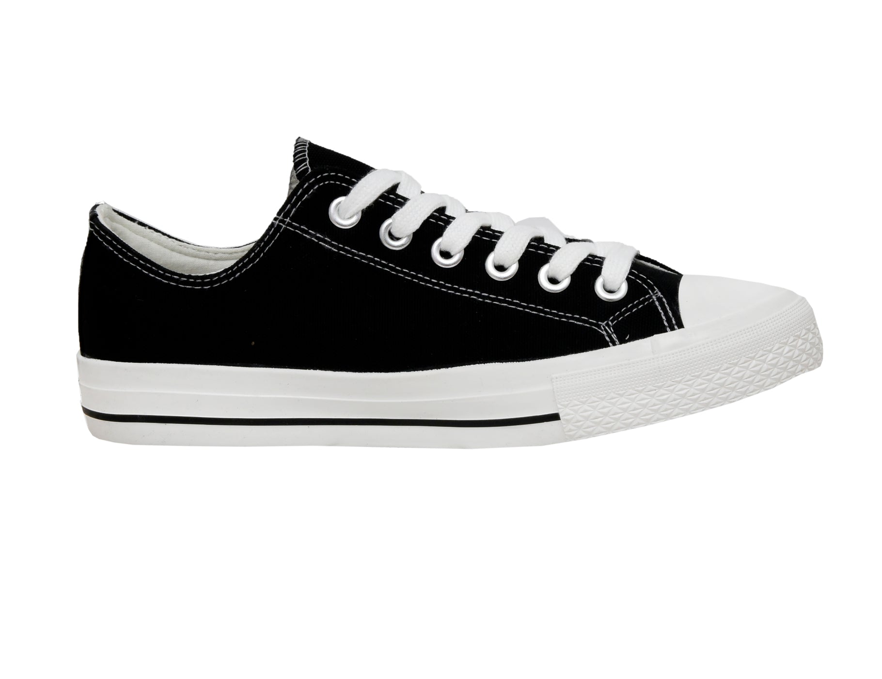 Vina Low Top Canvas Sneaker Black