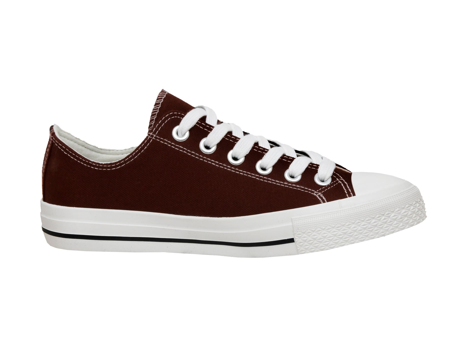 Vina Low Top Canvas Sneaker Chocolate