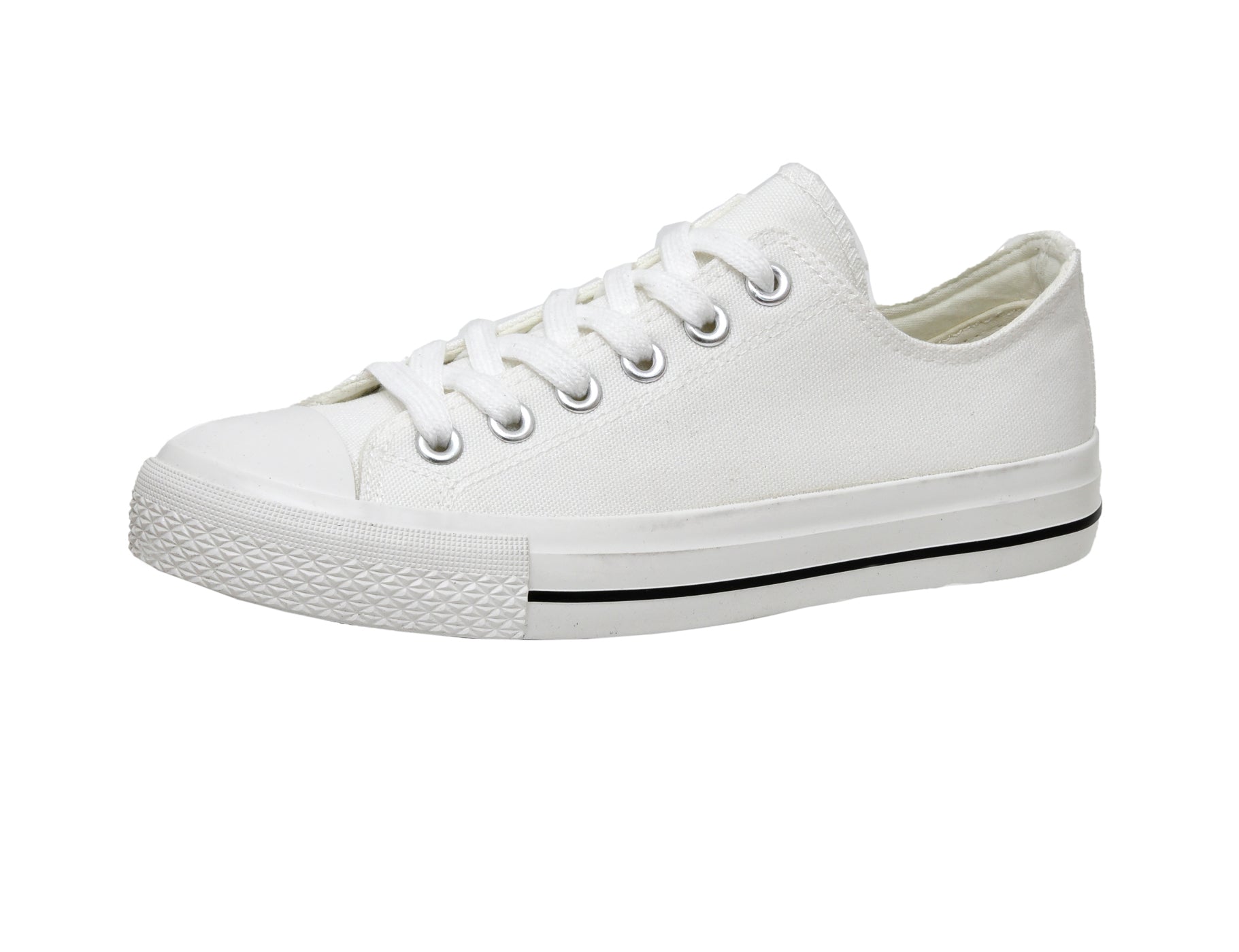 Vina Low Top Canvas Sneaker White