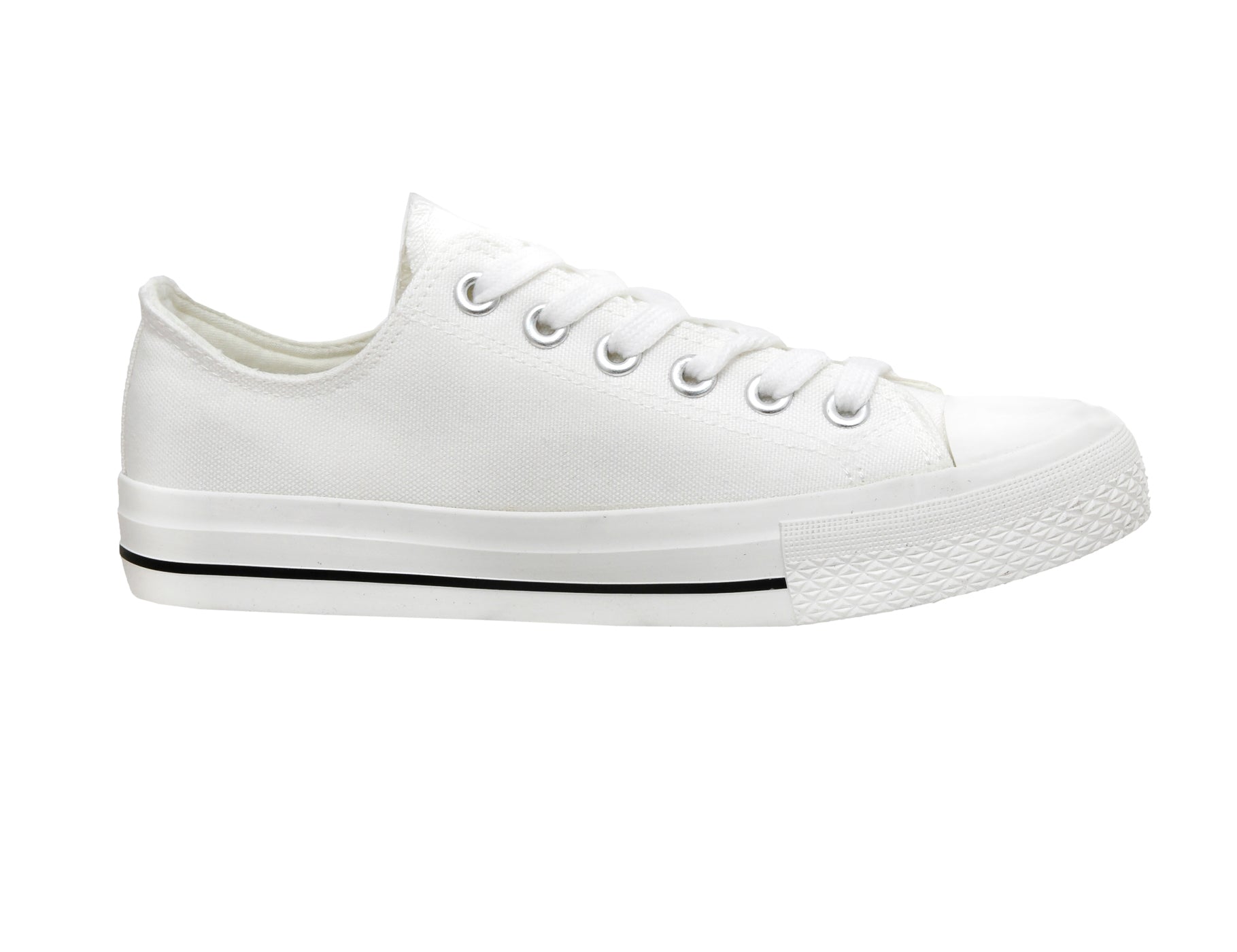 Vina Low Top Canvas Sneaker White