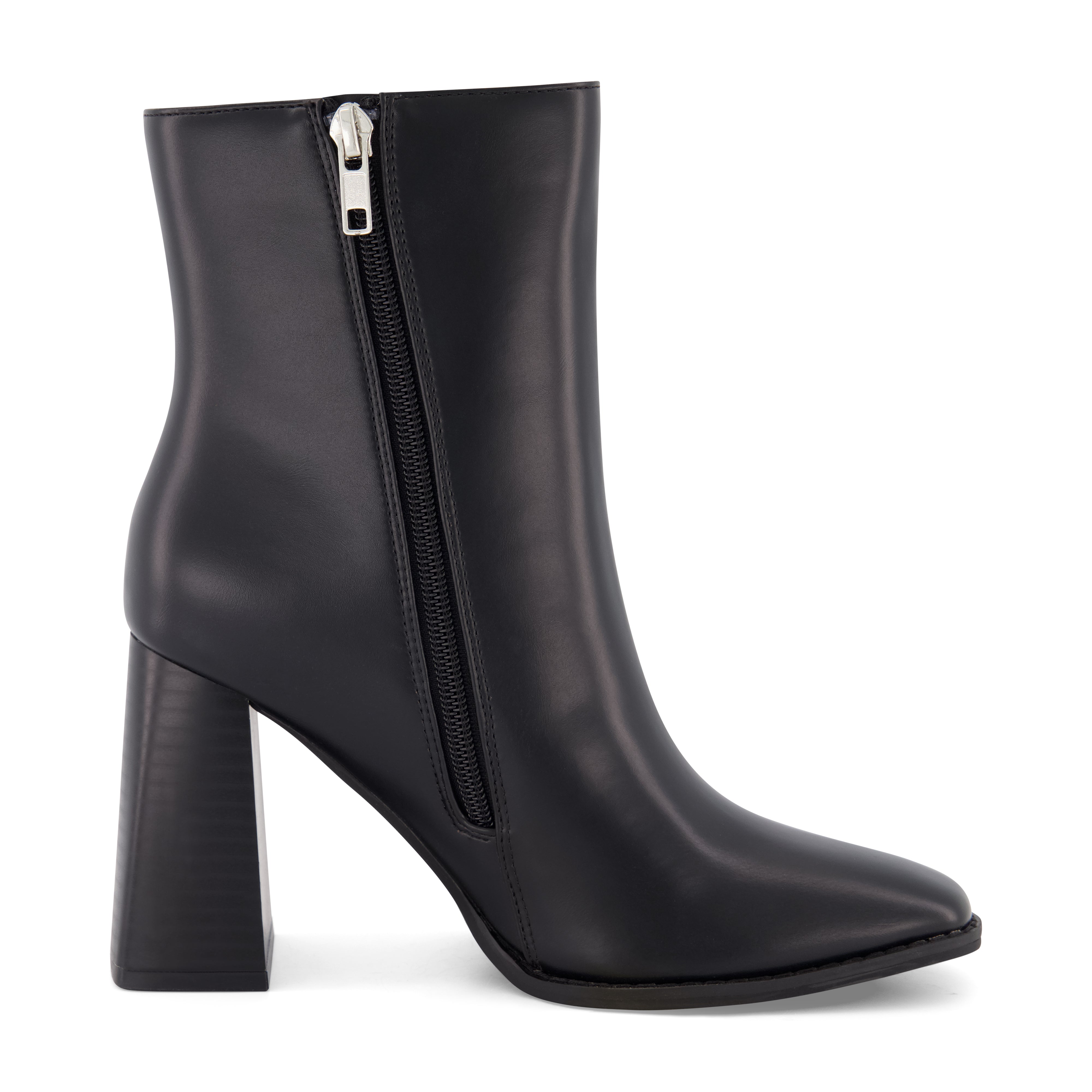 Osborn Block Heel Dress Boot Black