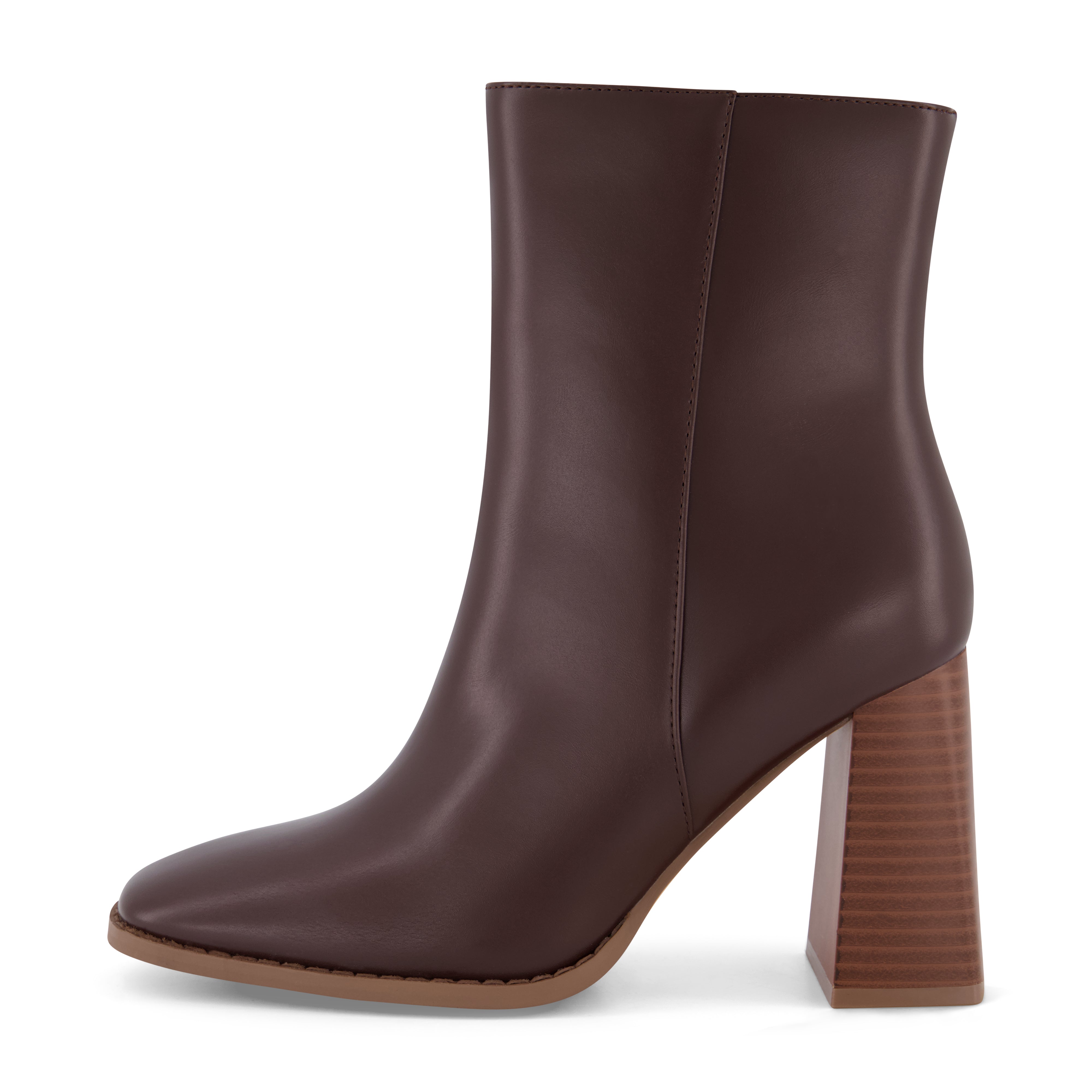 Osborn Block Heel Dress Boot Brown