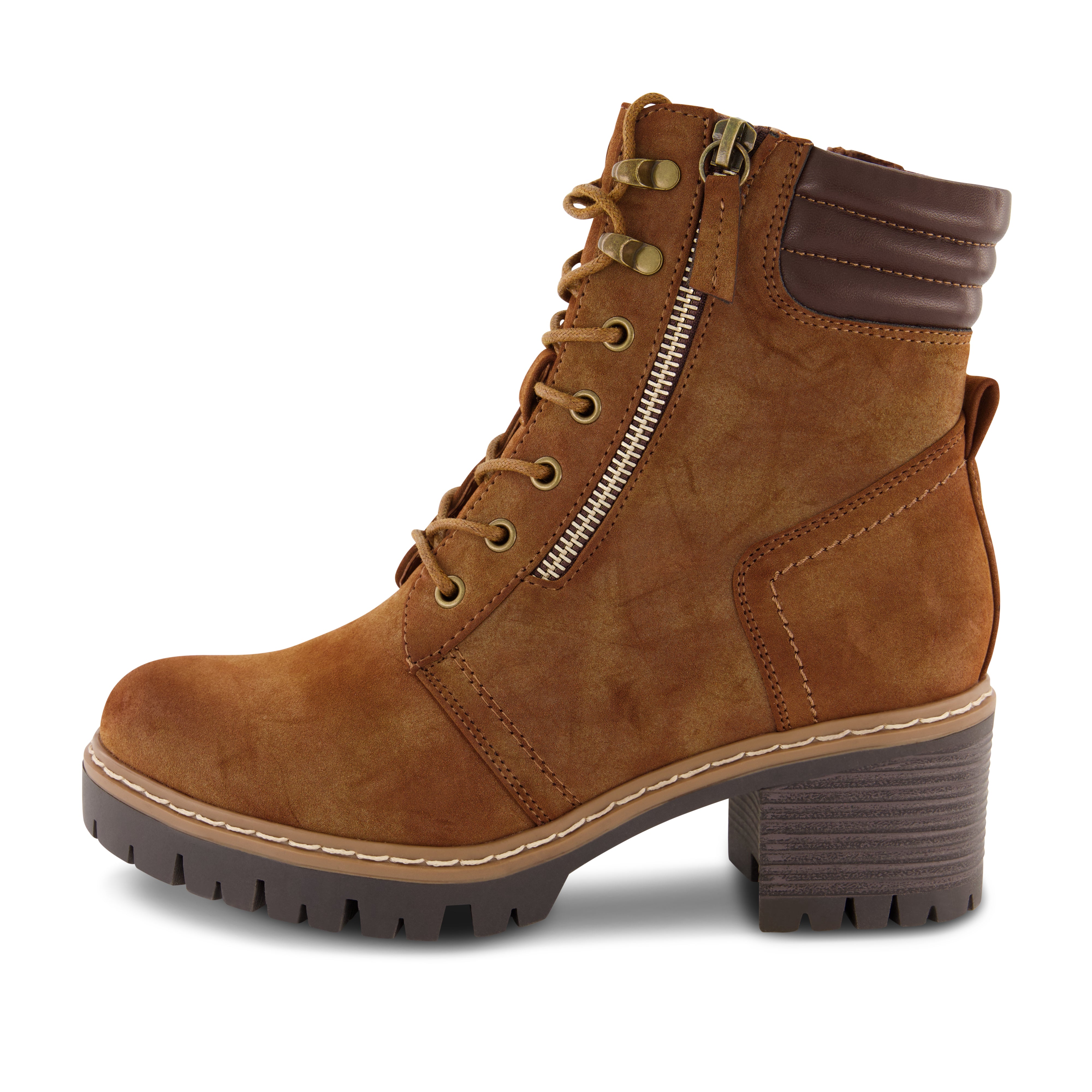 Ramsey Lace up Boot Tan