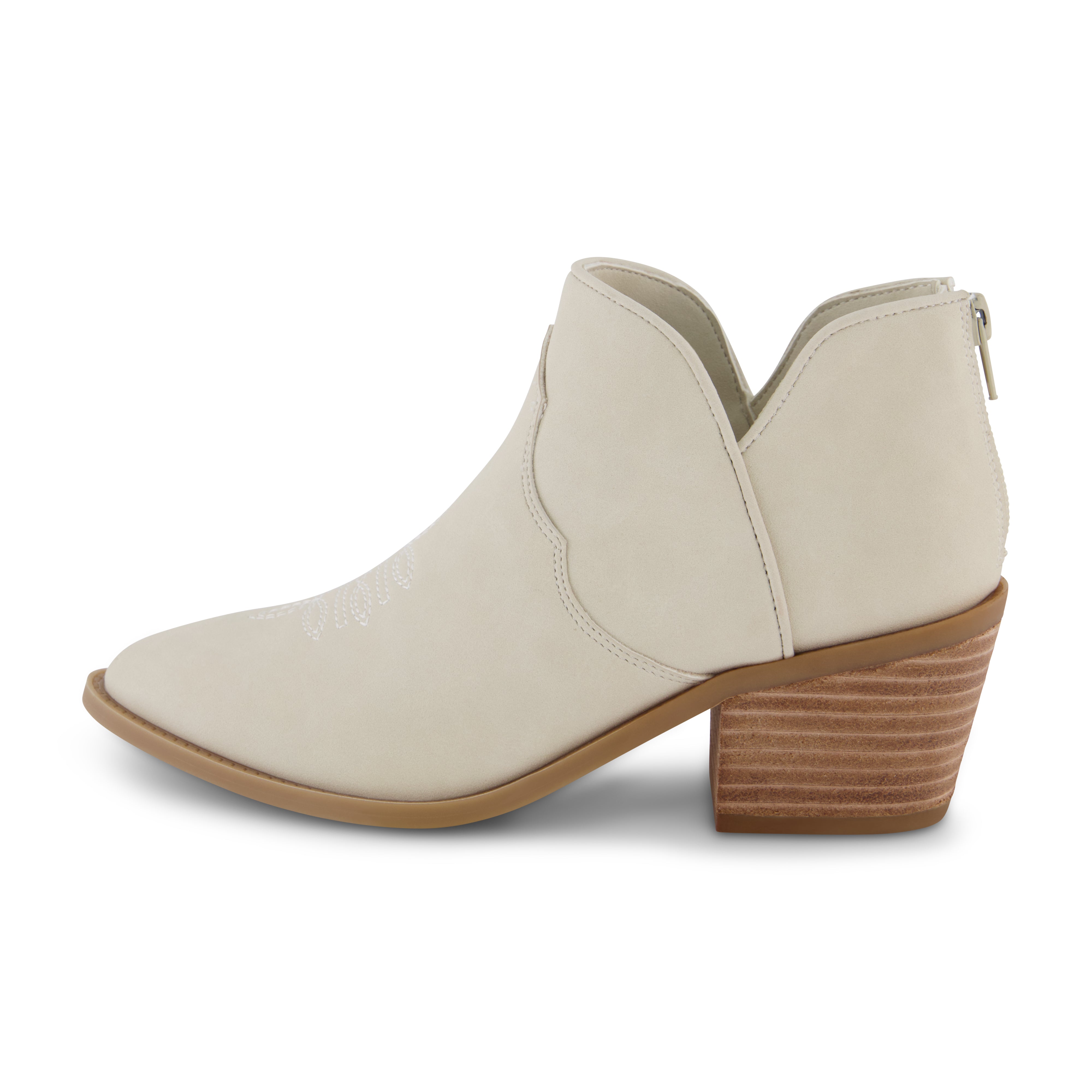 Cushionaire Women's Rodeo Western Ankle Boot +Memory Foam Tan 8 Cushionaire Women's Rodeo Western Ankle Boot +Memory Foam Tan 8