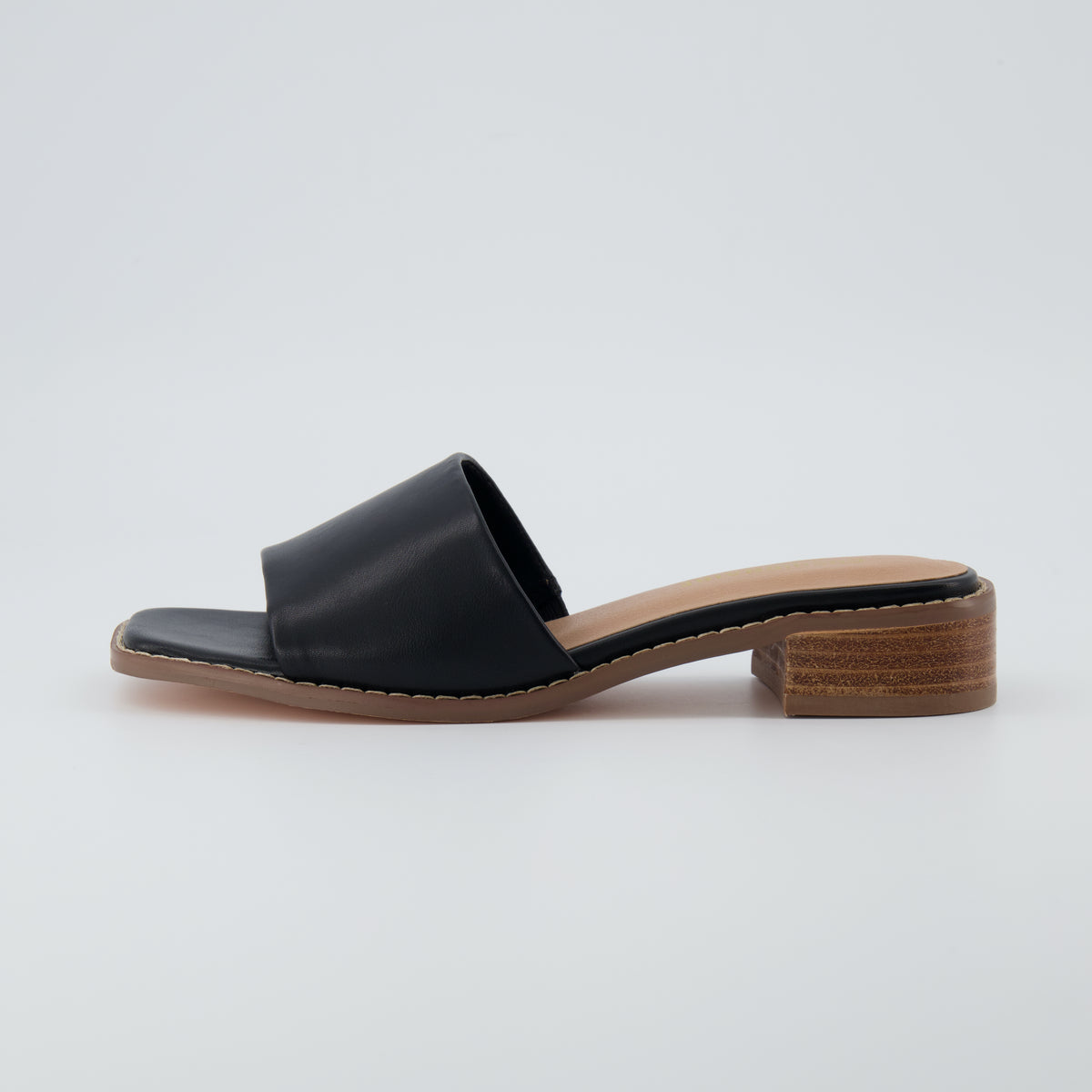 Sage Slide Sandals Black