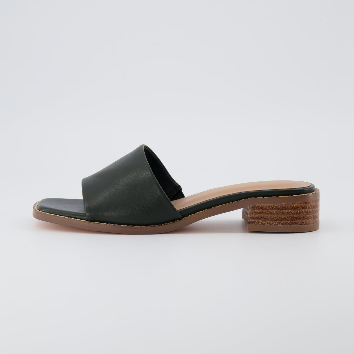 Sage Slide Sandals Forest