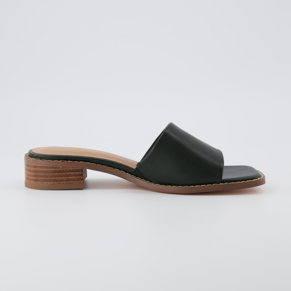 Sage Slide Sandals Forest