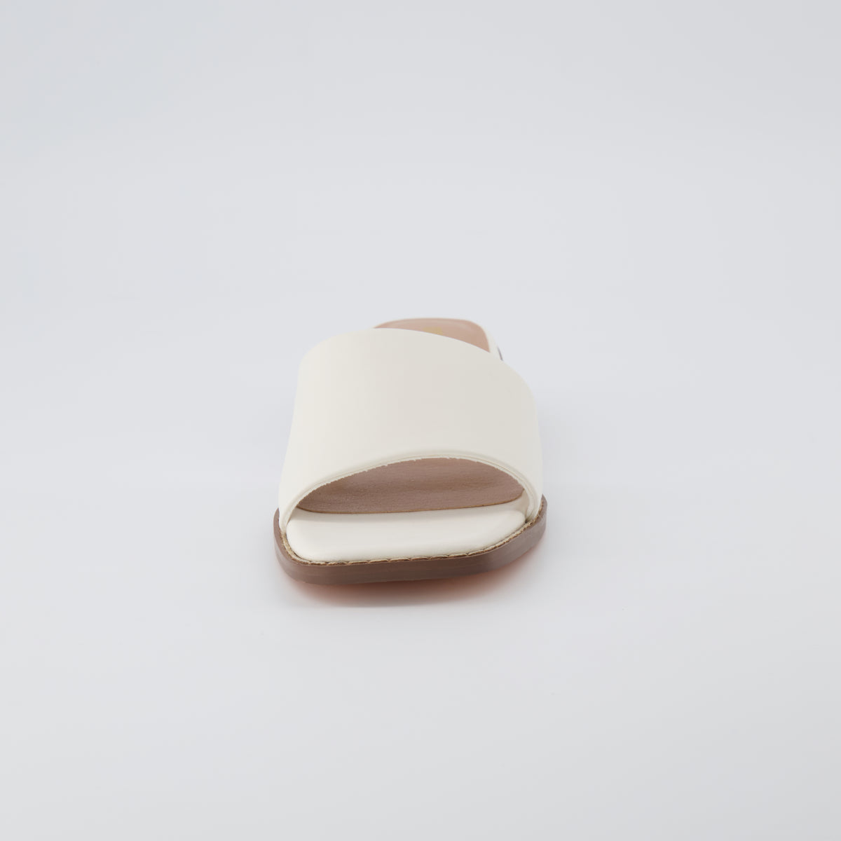 Sage Slide Sandals White