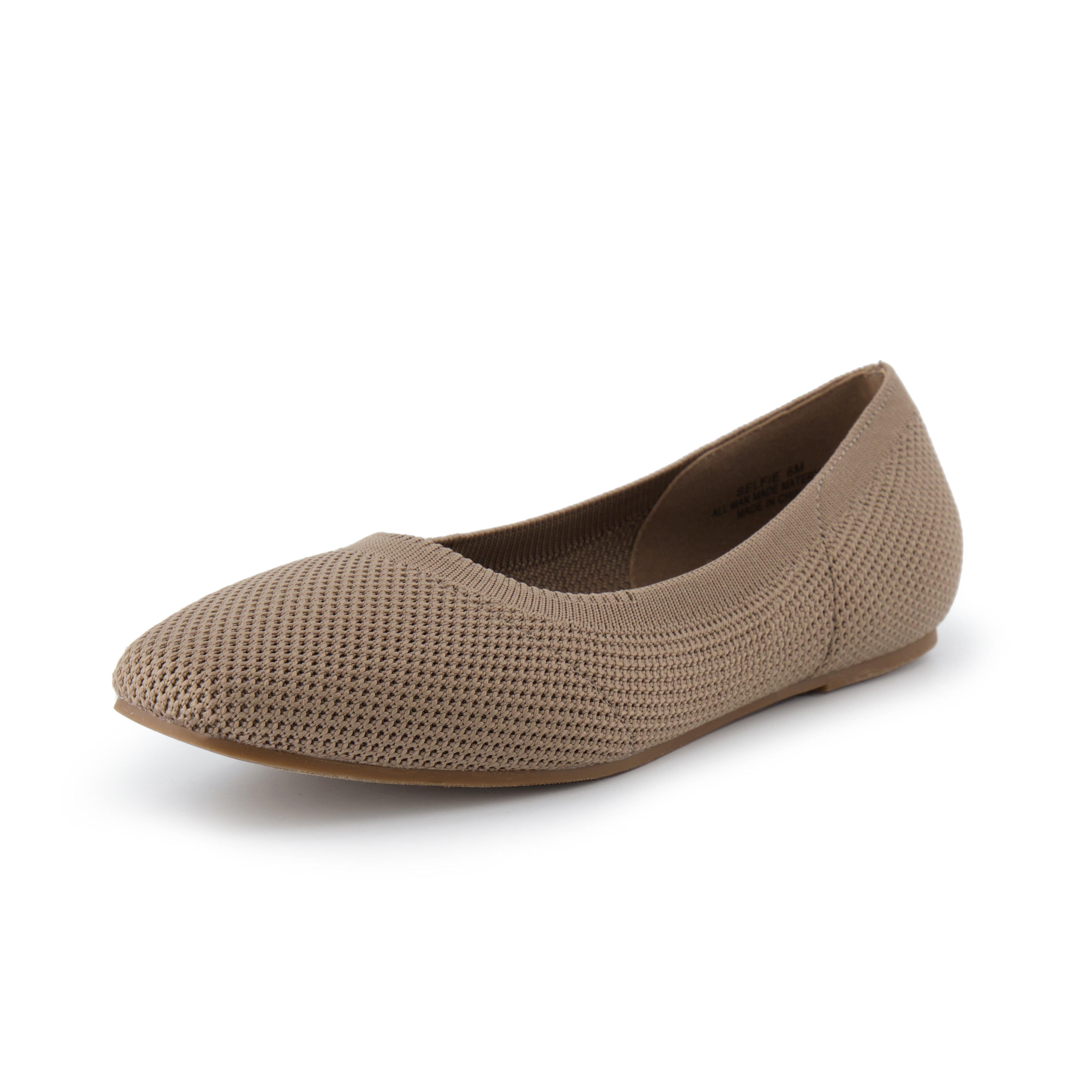 Selfie Knit Flat Taupe
