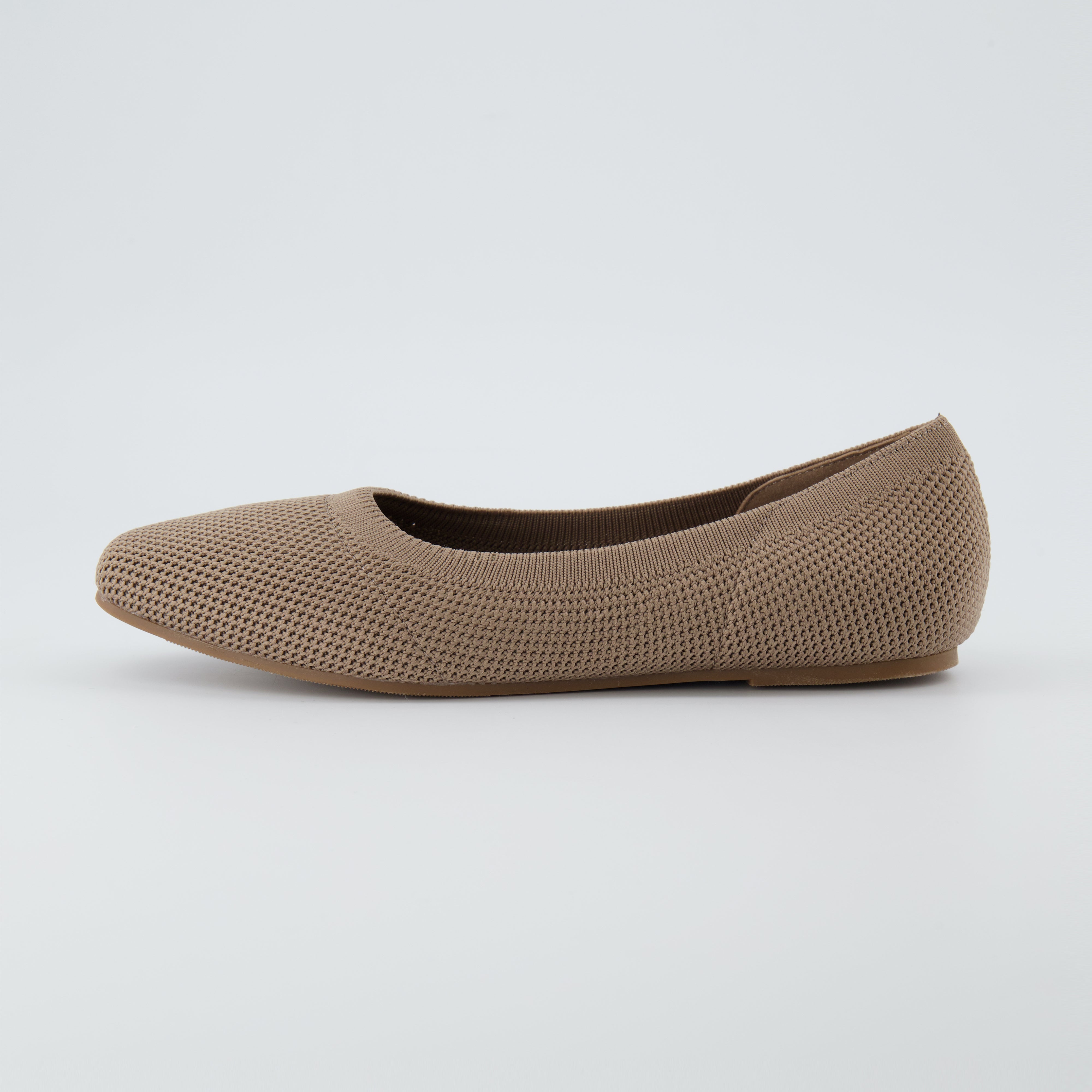 Selfie Knit Flat Taupe