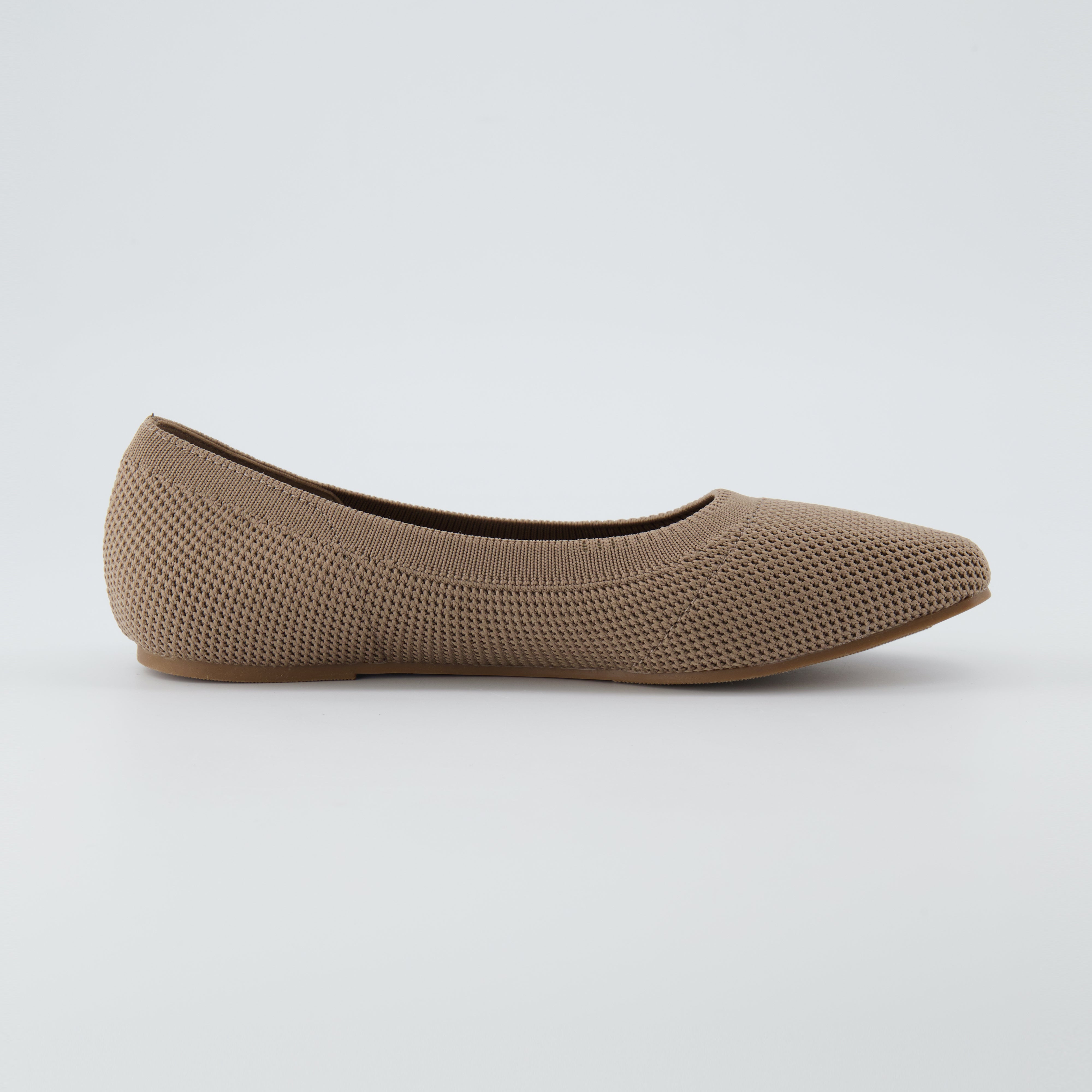 Selfie Knit Flat Taupe