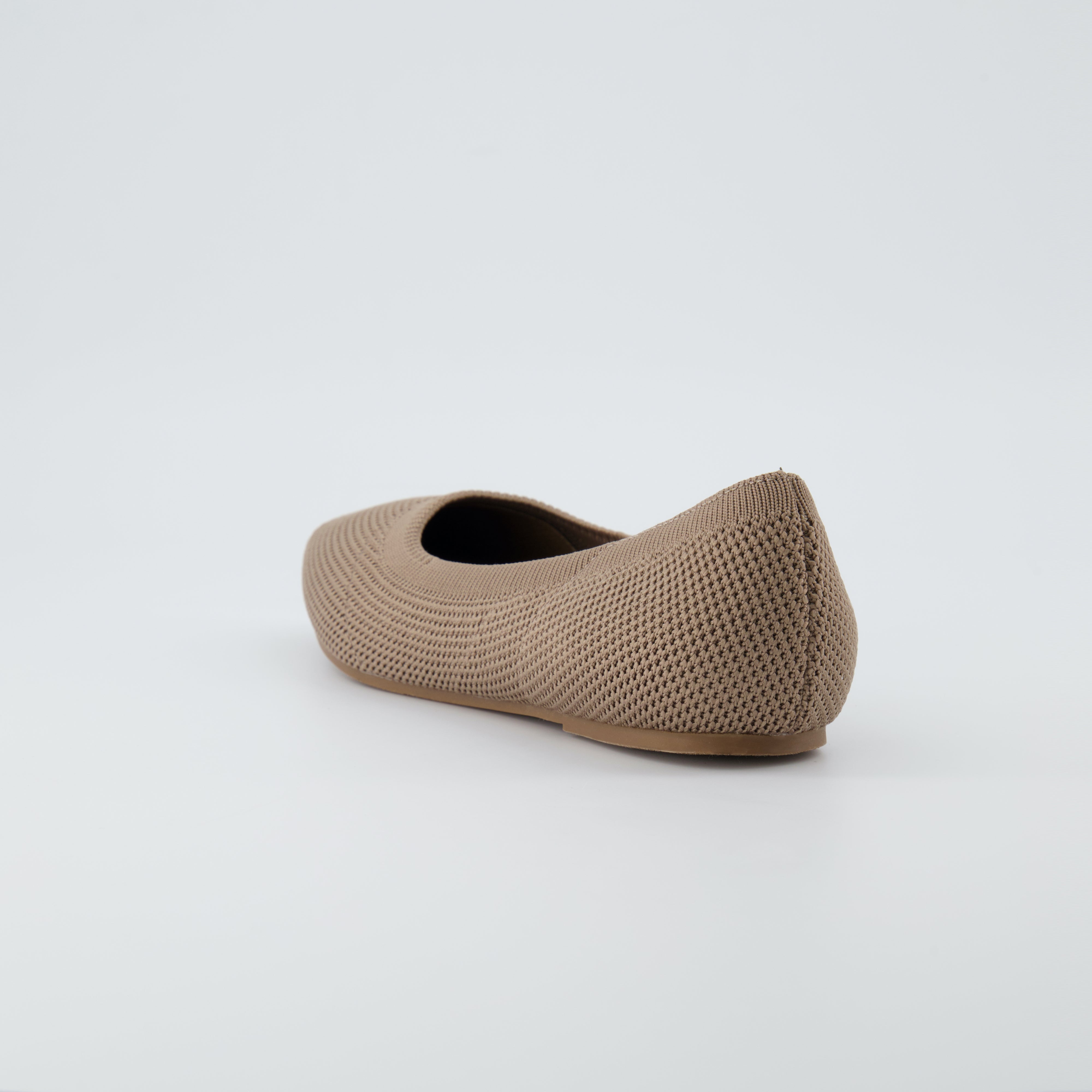 Selfie Knit Flat Taupe