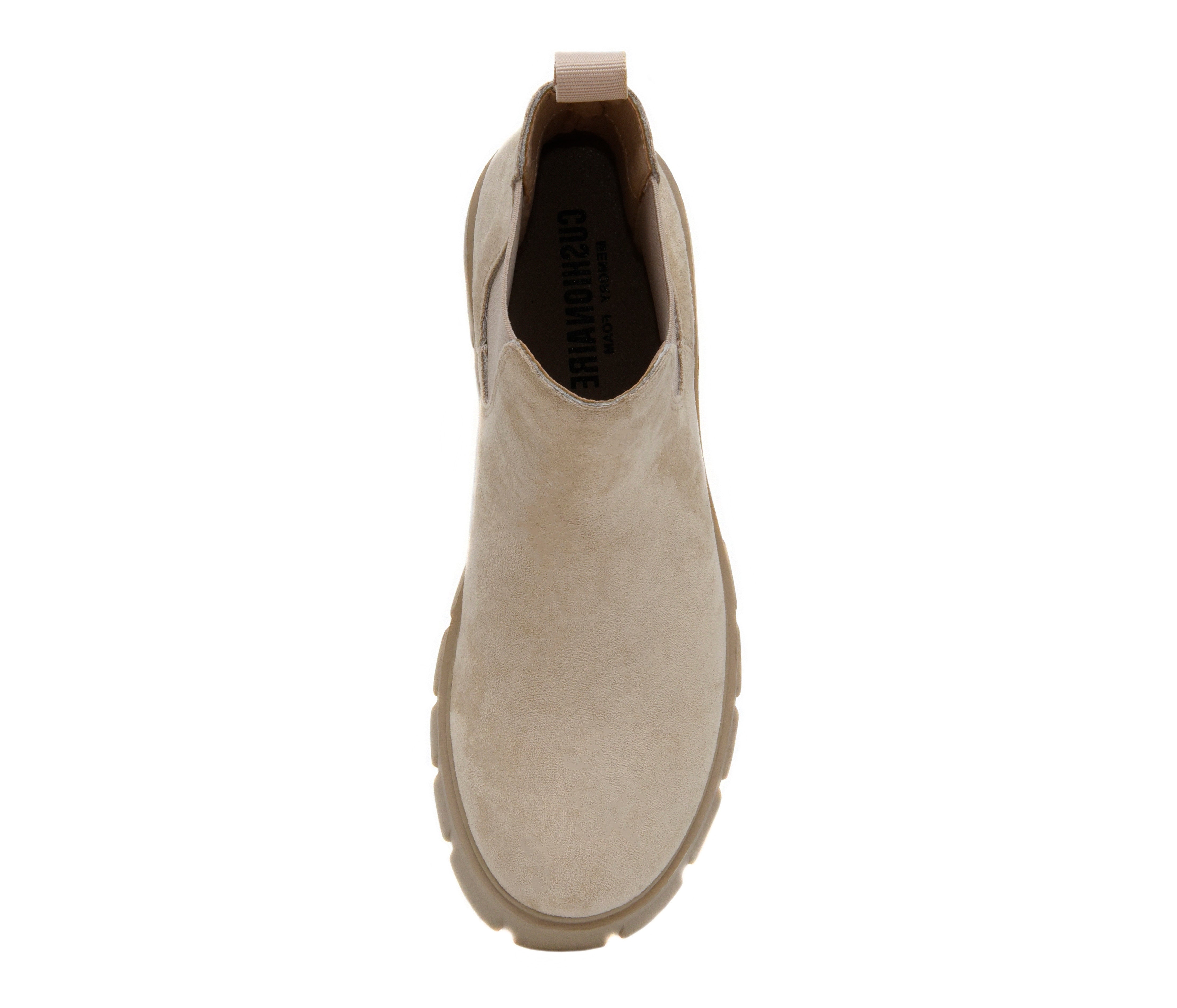 Sasha Chelsea Boot Taupe Suede