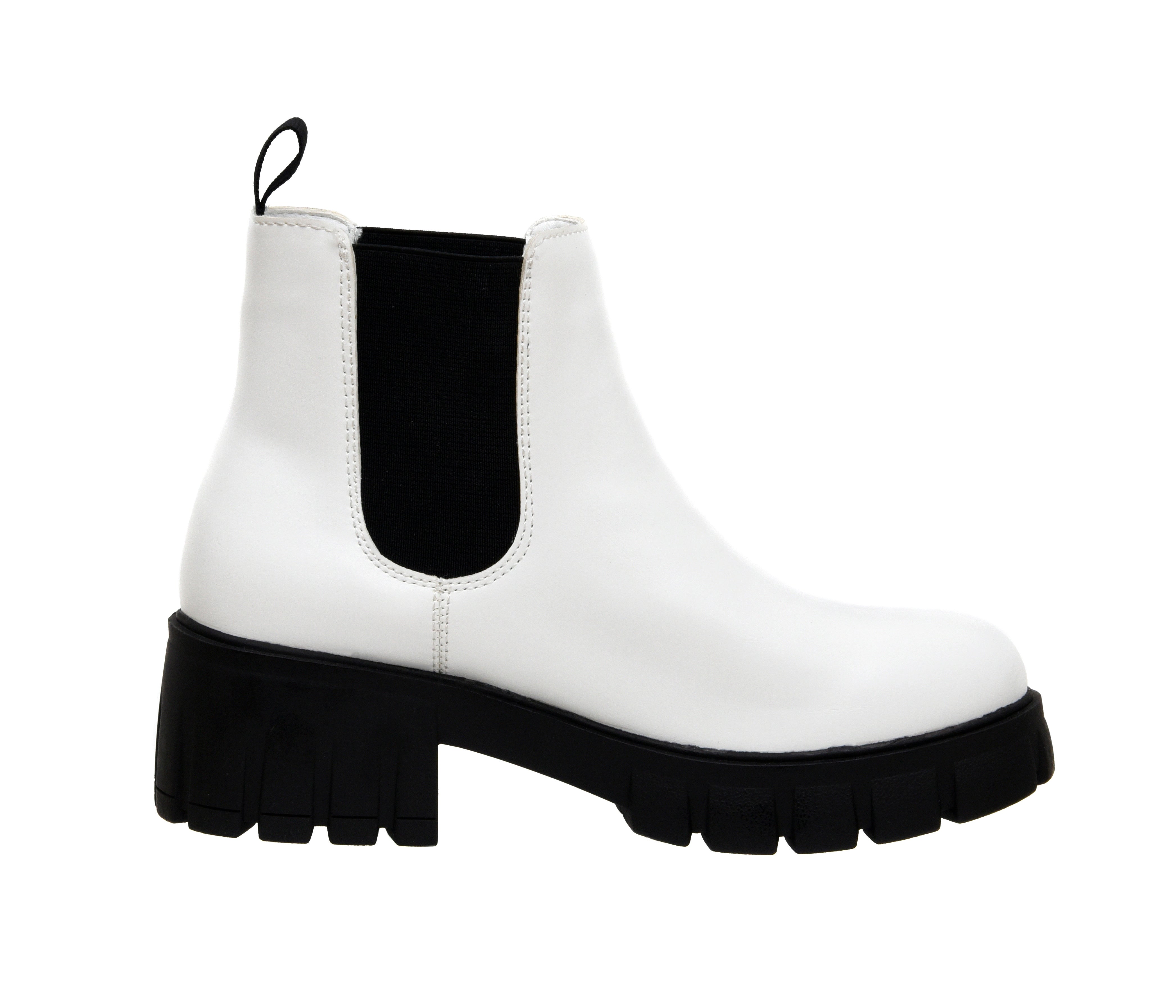 Sasha Chelsea Boot White