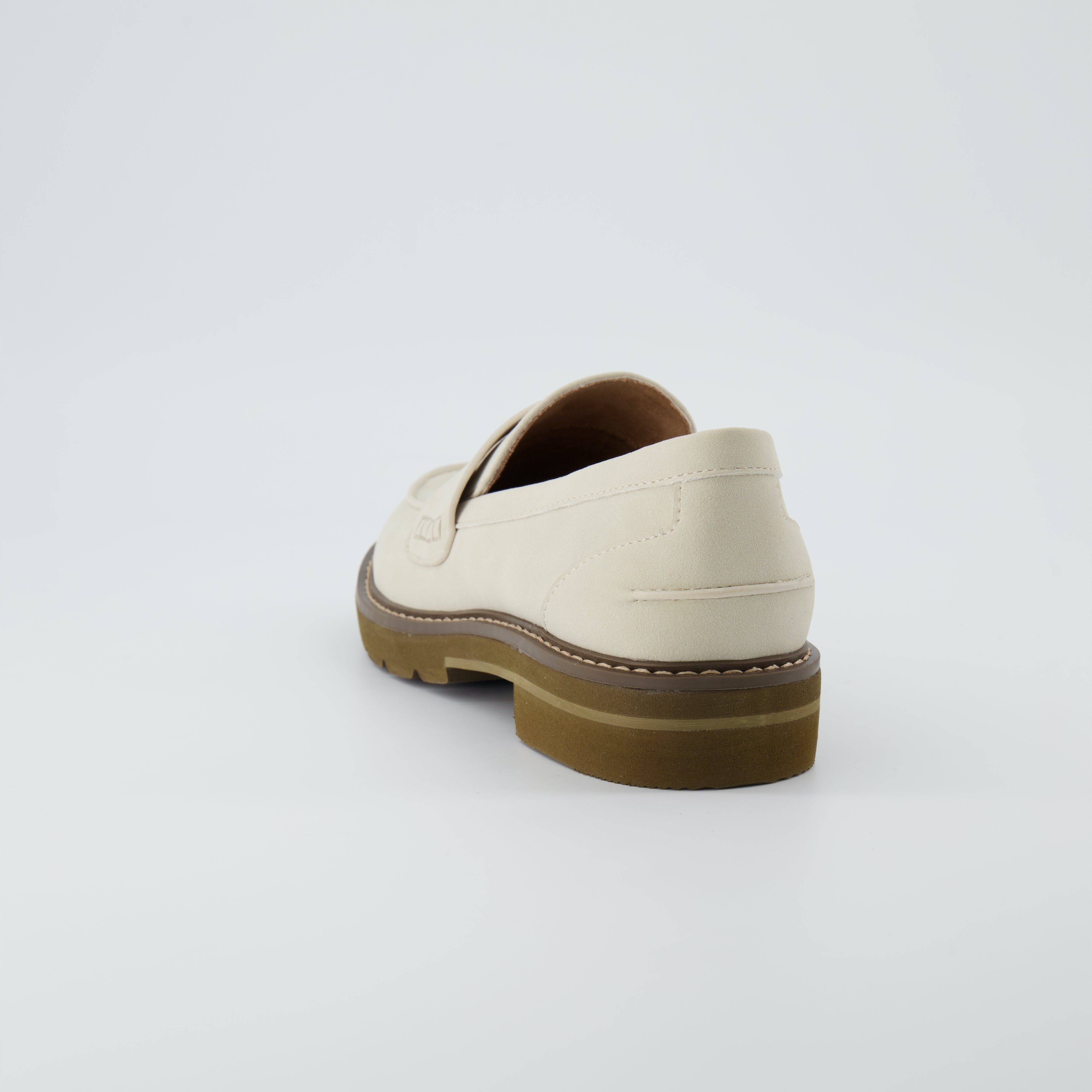 Vassar Slip-on Loafers Bone