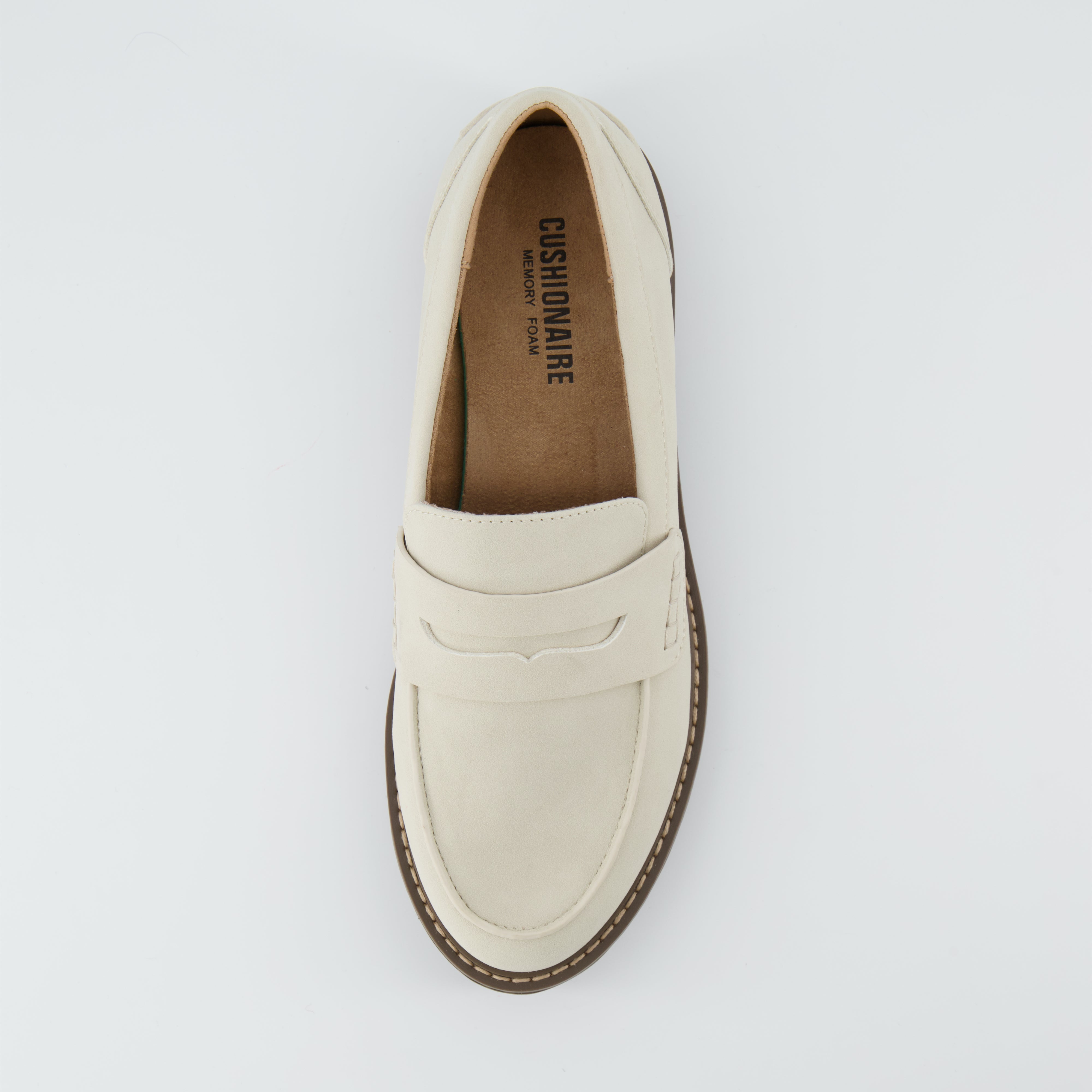 Vassar Slip-on Loafers Bone