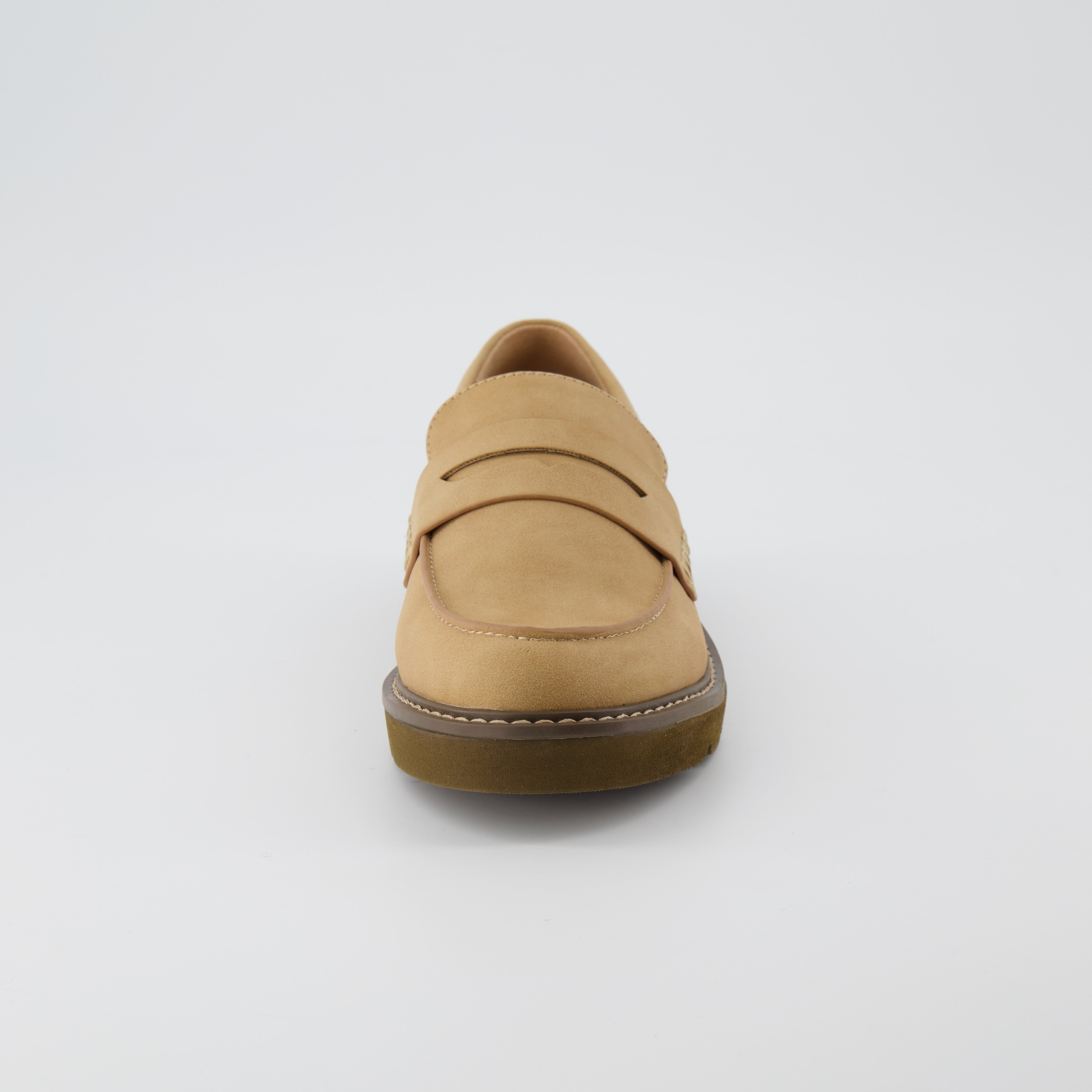 Vassar Slip-on Loafers Tan