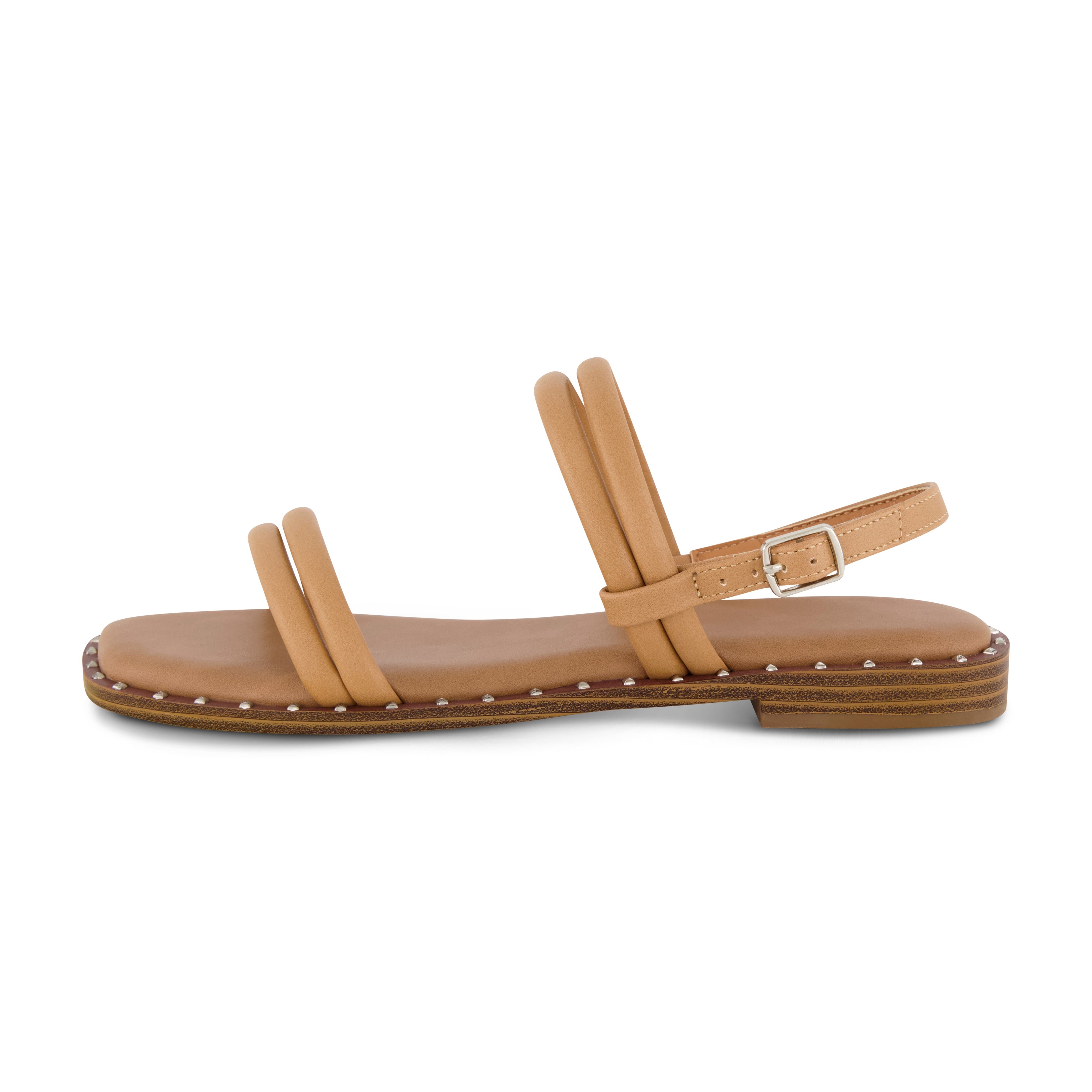 Virgo Studded Sandal Tan