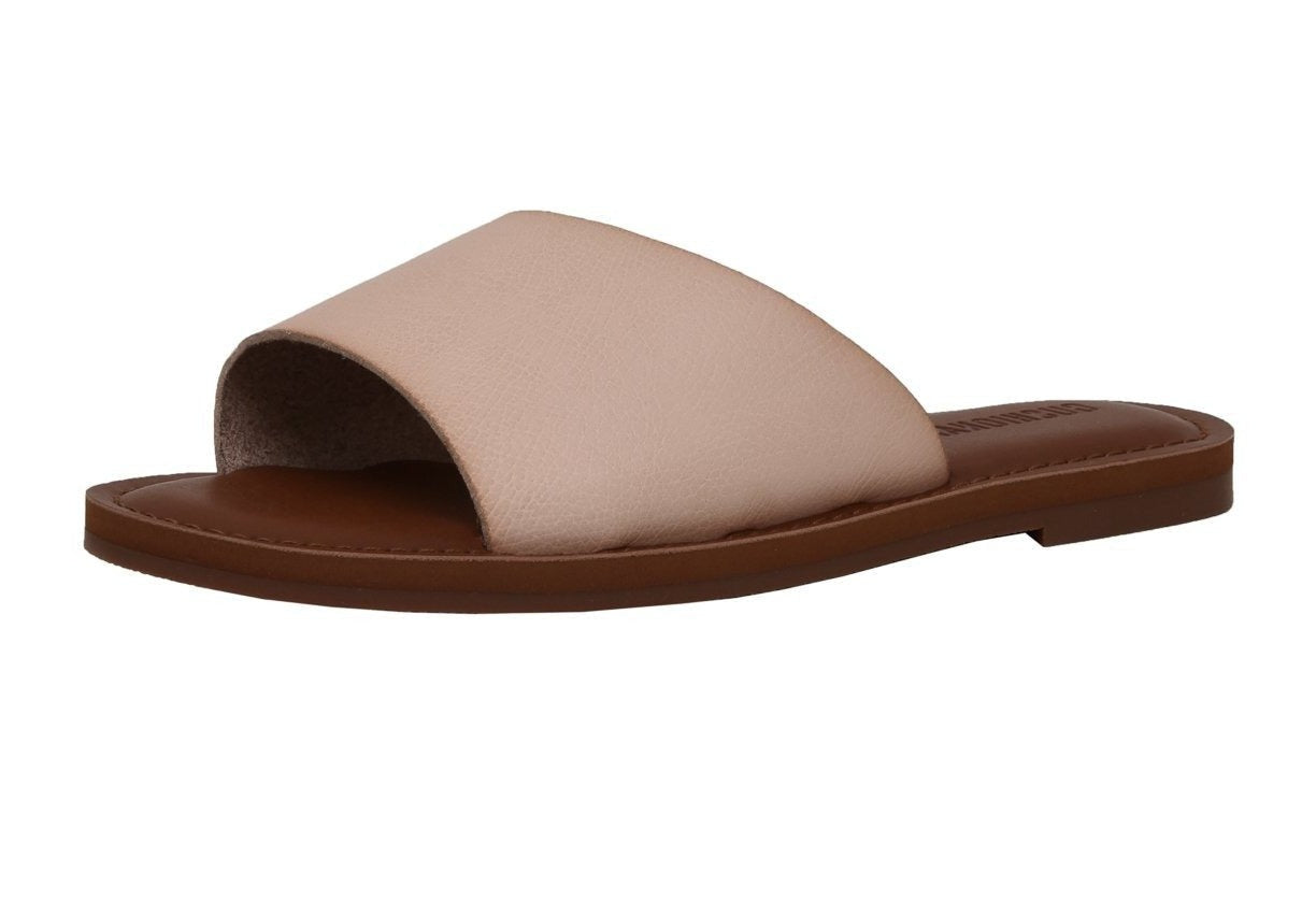 Carly One Band Slide Sandal Nude