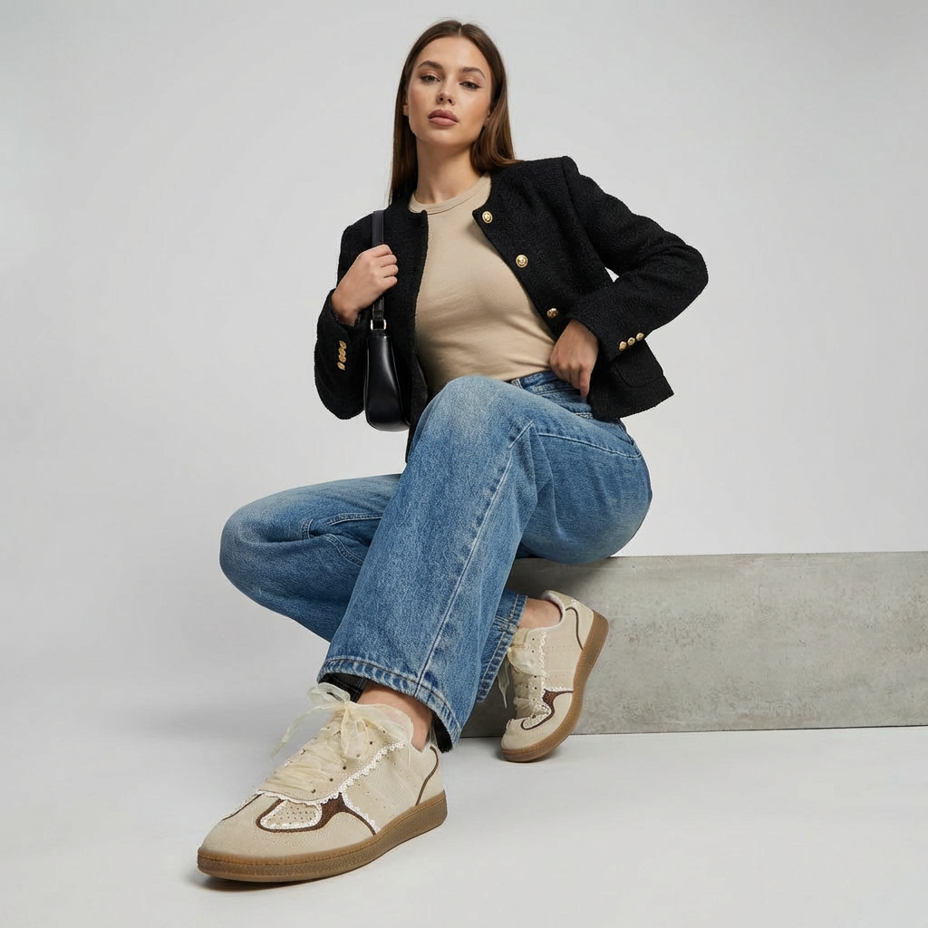 Belinda Casual Sneakers Beige