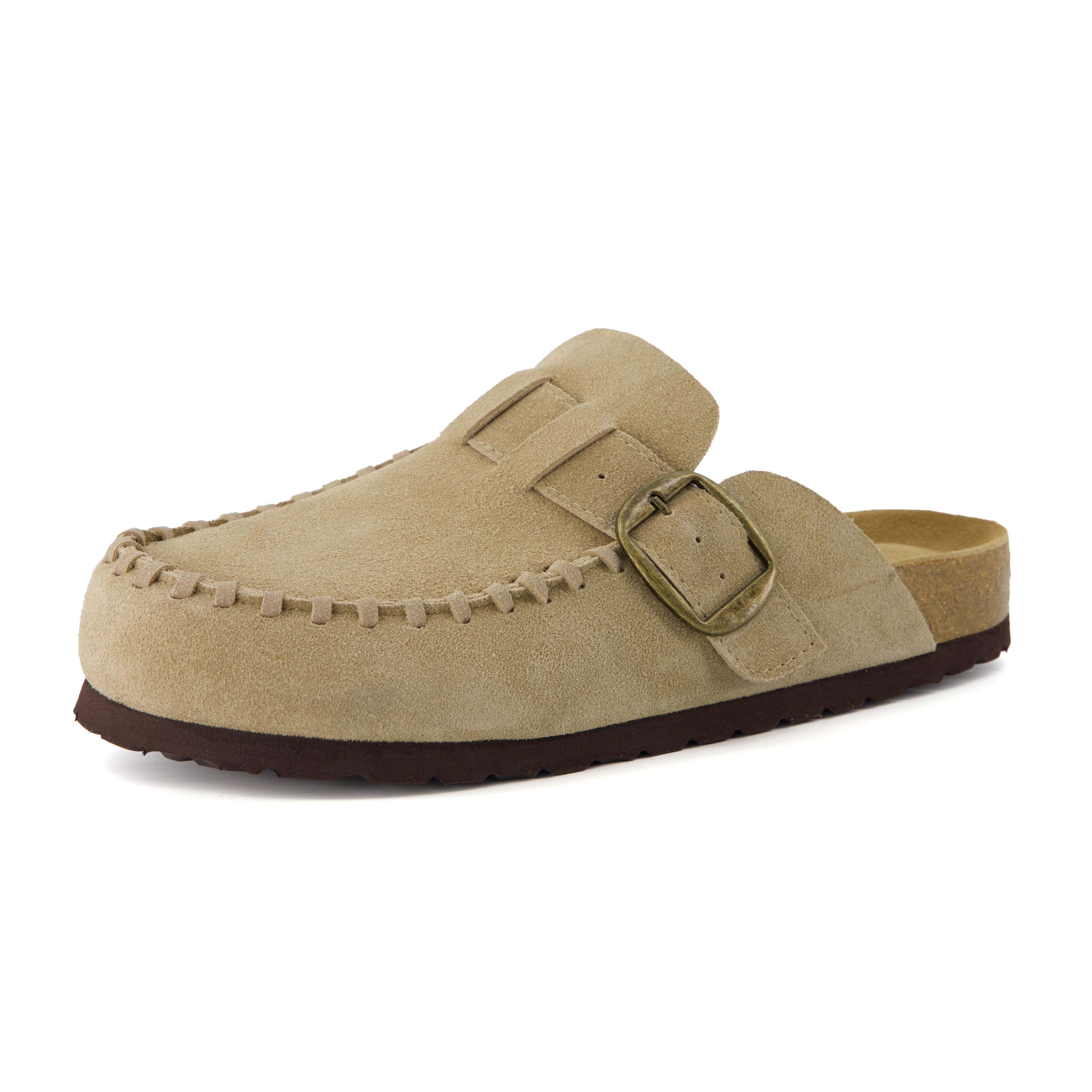 Canoe Leather Clogs