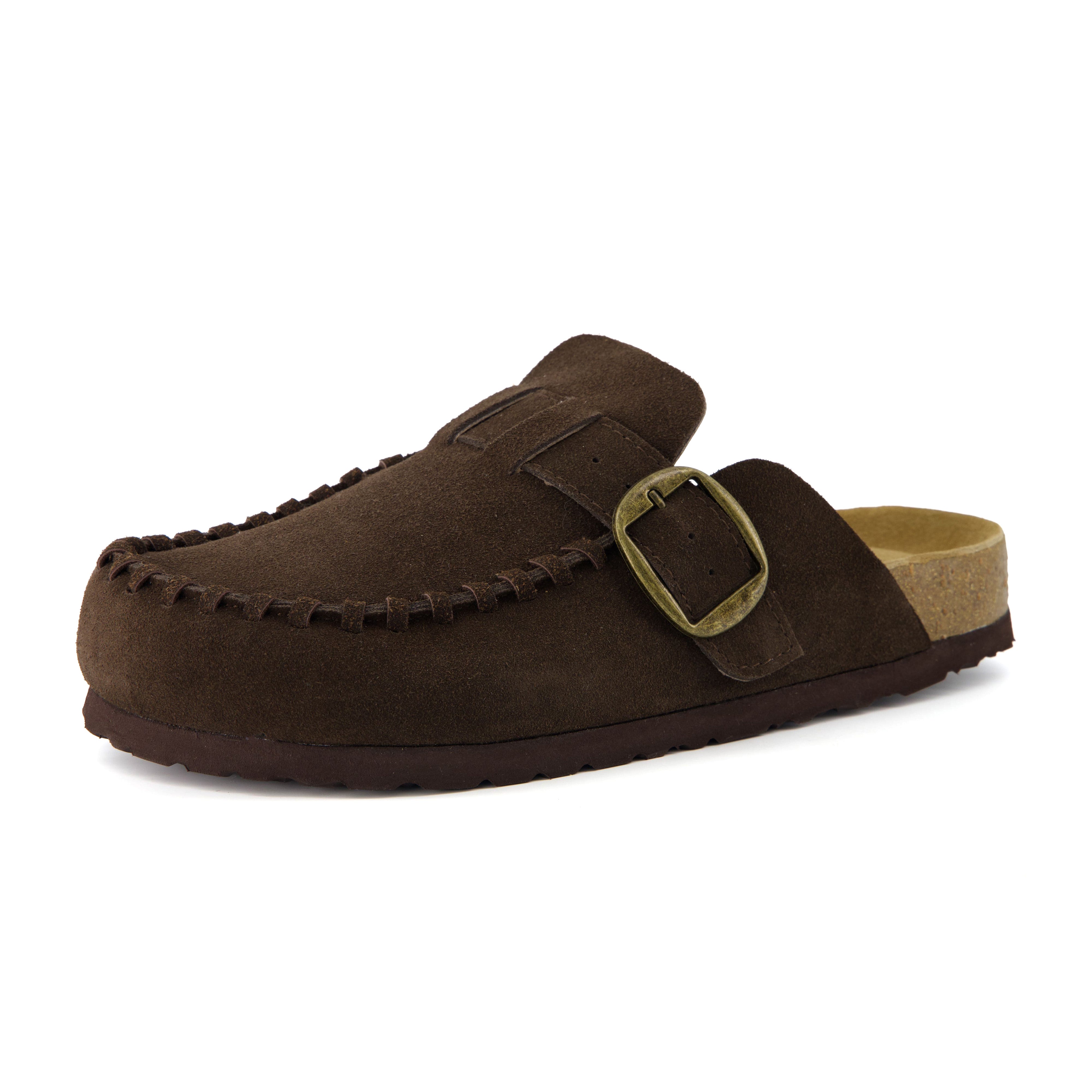 Canoe Leather Clogs
