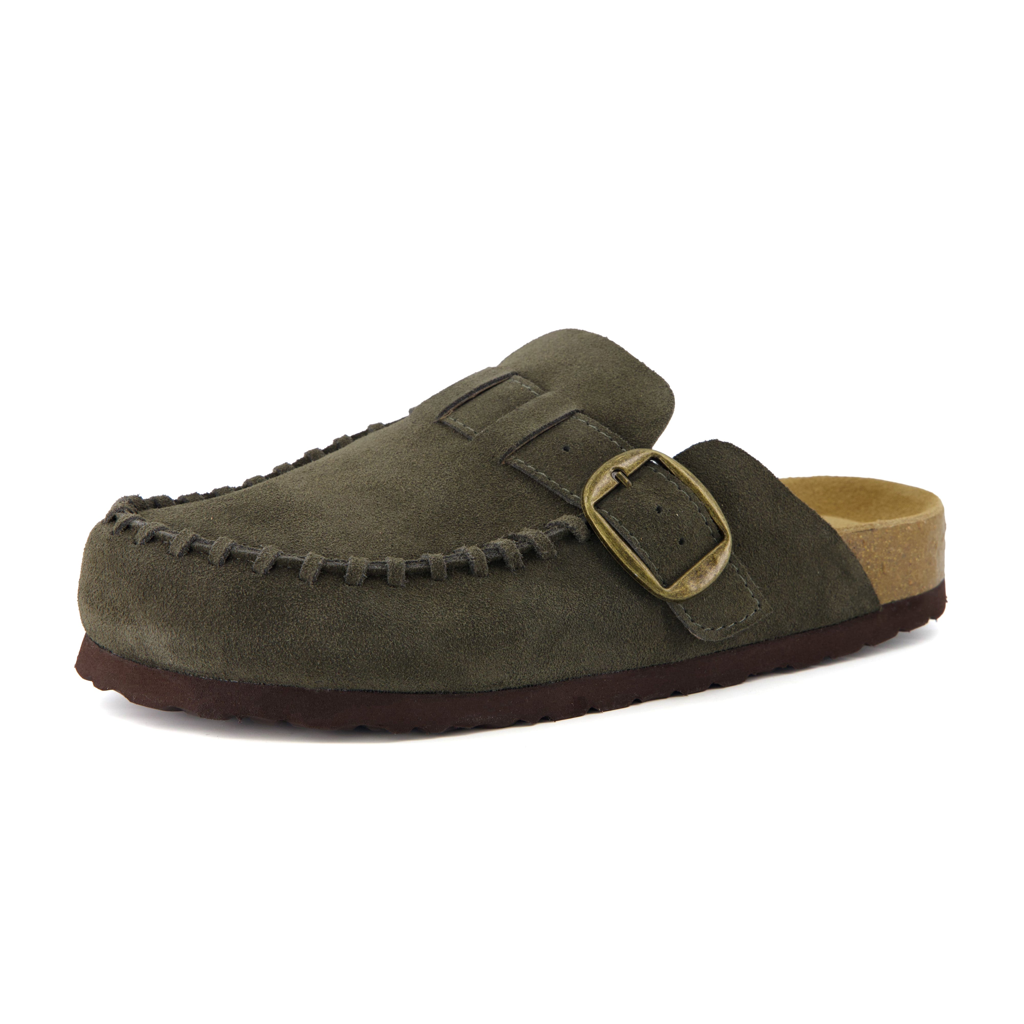 Canoe Leather Clogs