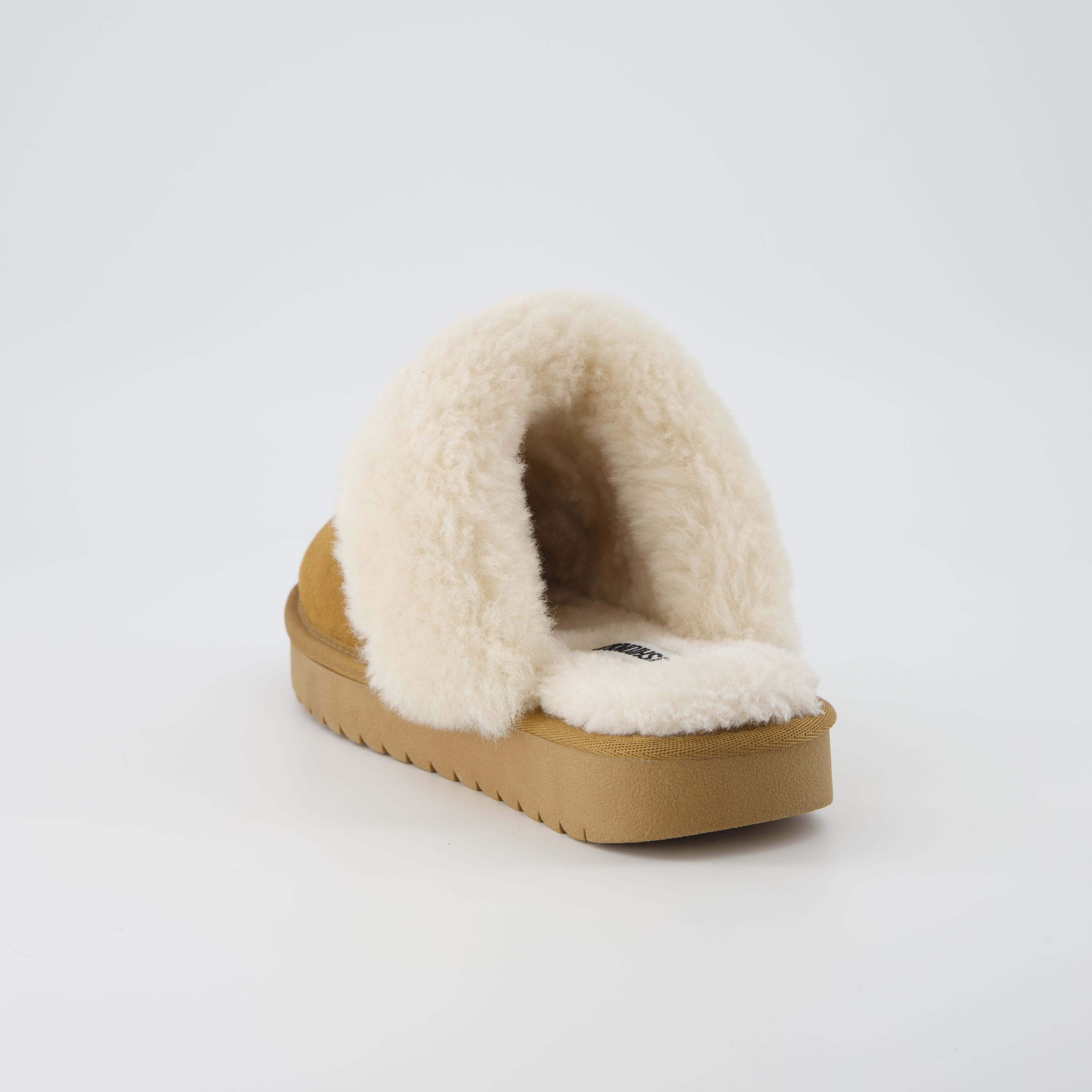 Hush Suede Slippers Black